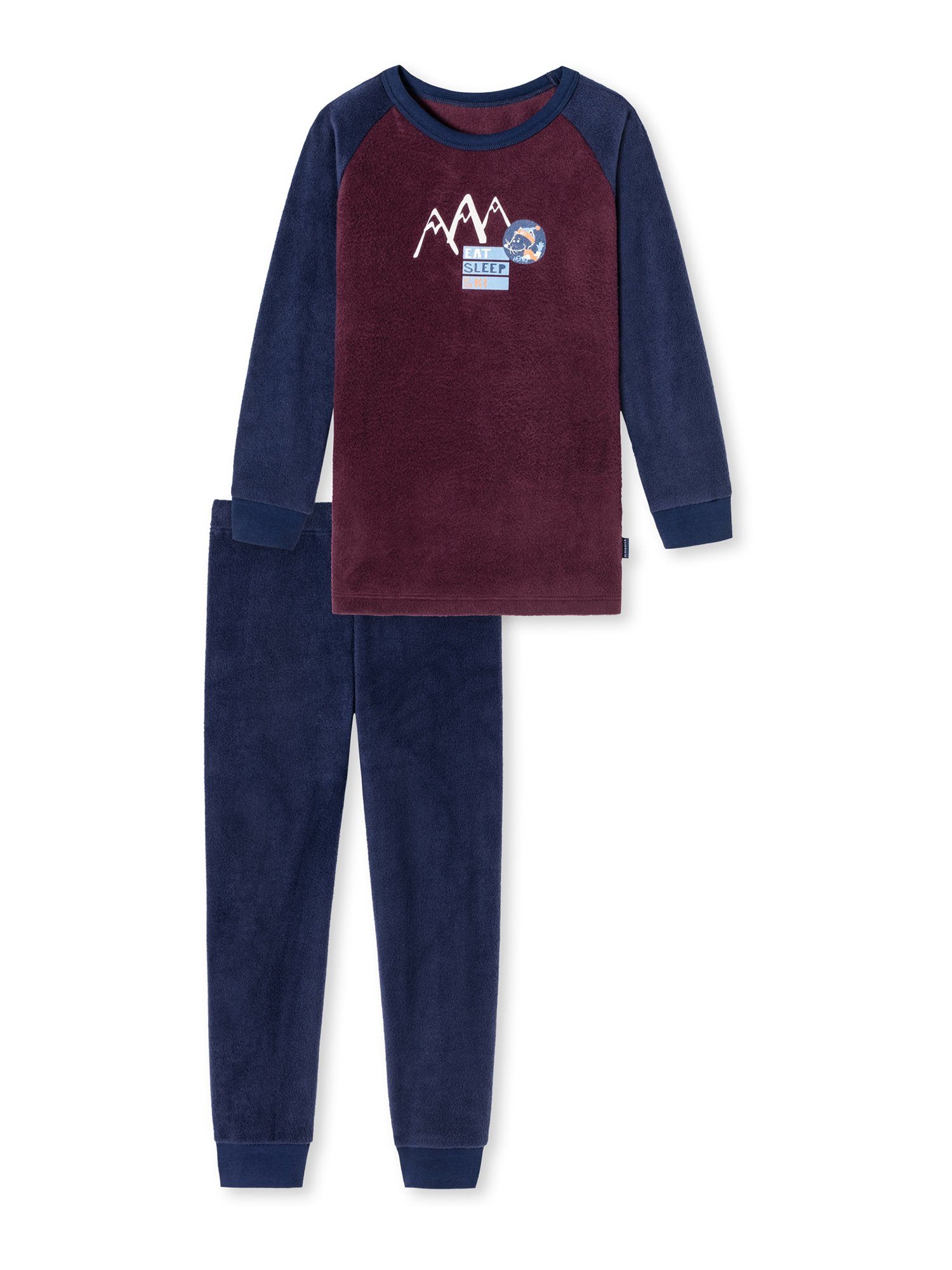 Schiesser Jungen Pyjama-Set – Kurz, 100% Bio-Baumwolle, Größe 140-176, Mit Coolem Print