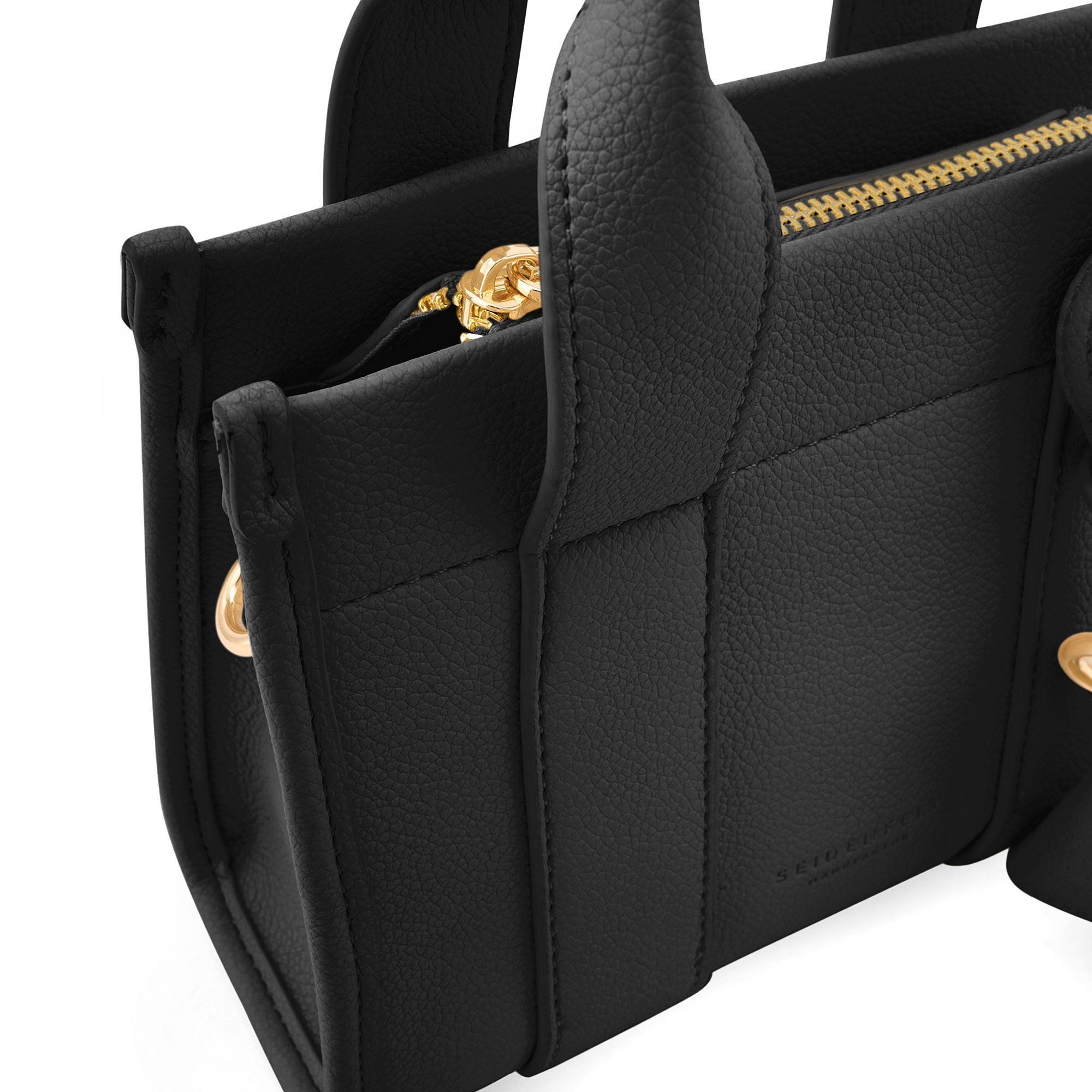 Seidenfelt Manufaktur Henkeltasche Meloy, Polyurethan