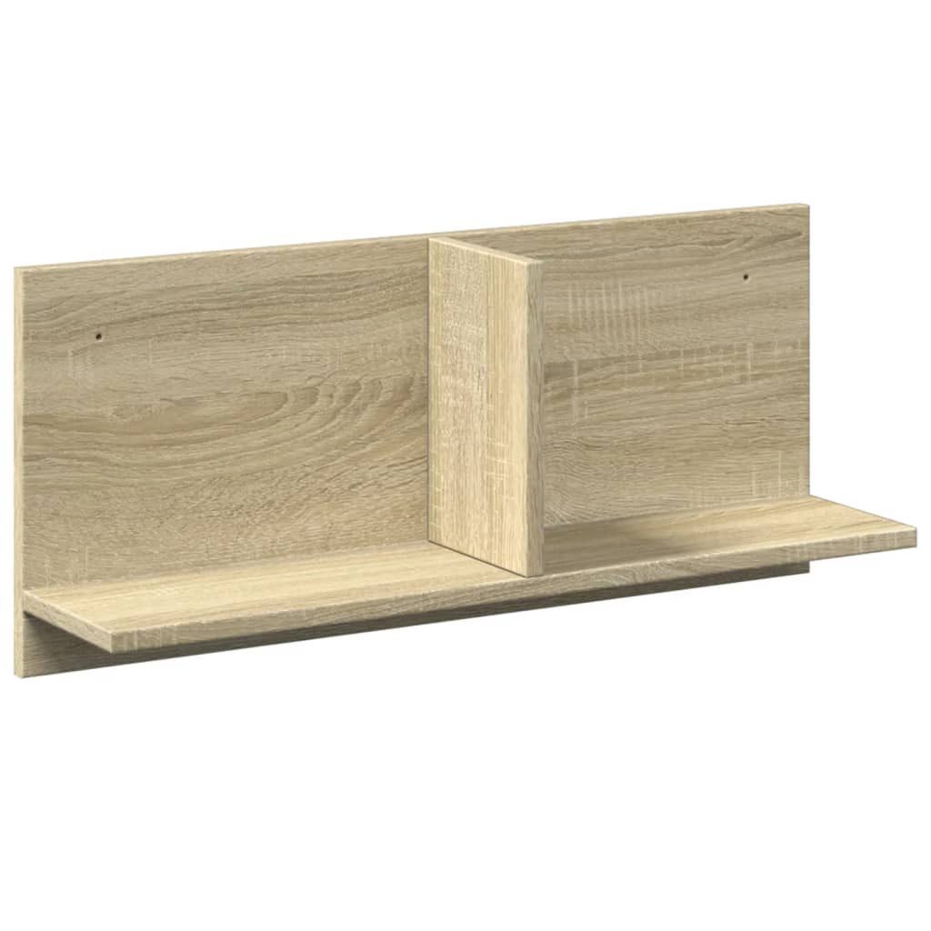 vidaXL Regal Wandschrank 70x16,5x30 cm Sonoma günstig online kaufen