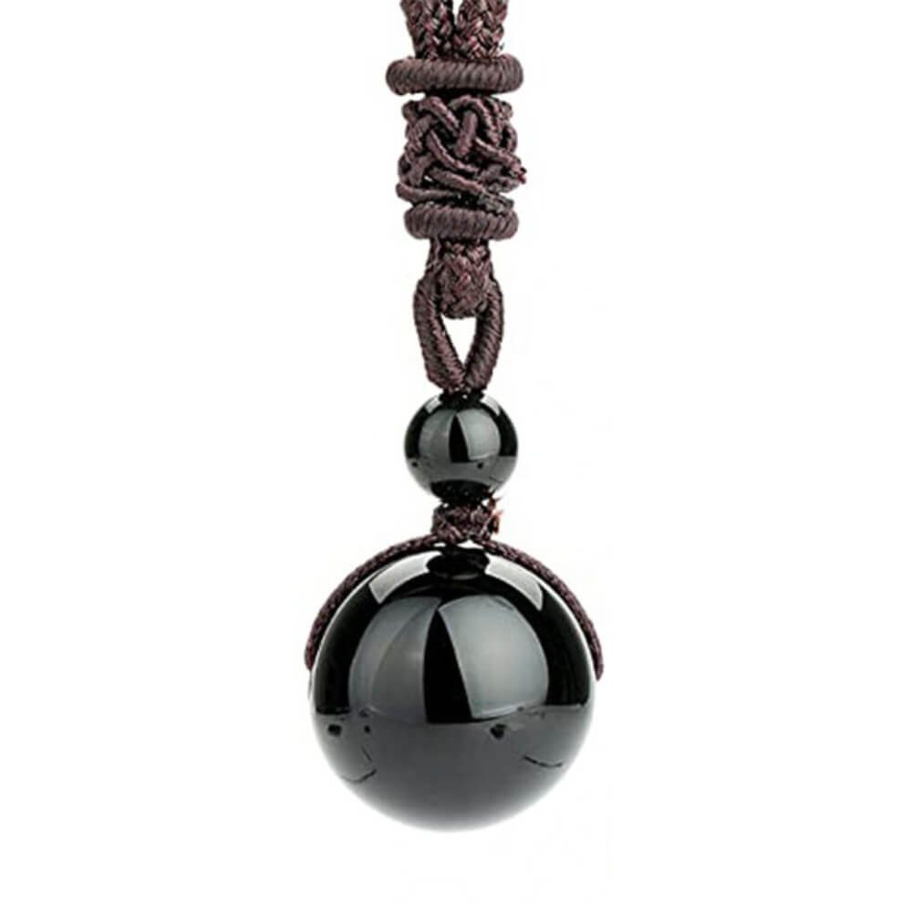 DALMARO Kette mit Anhänger Halskette für Damen GEMSTONE BULLET