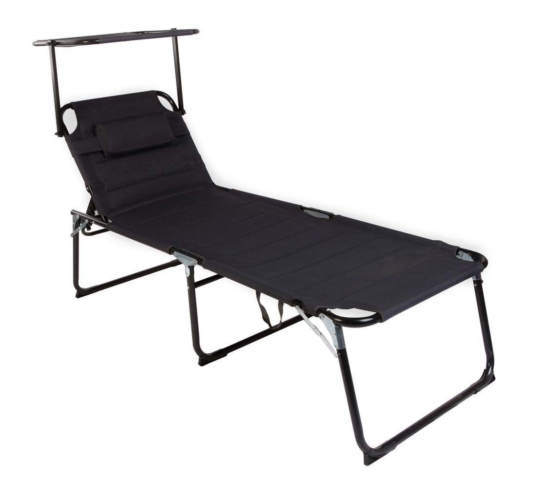 Mojawo Doppelliege XXL Aluminium verstellbare Gartenliege günstig online kaufen
