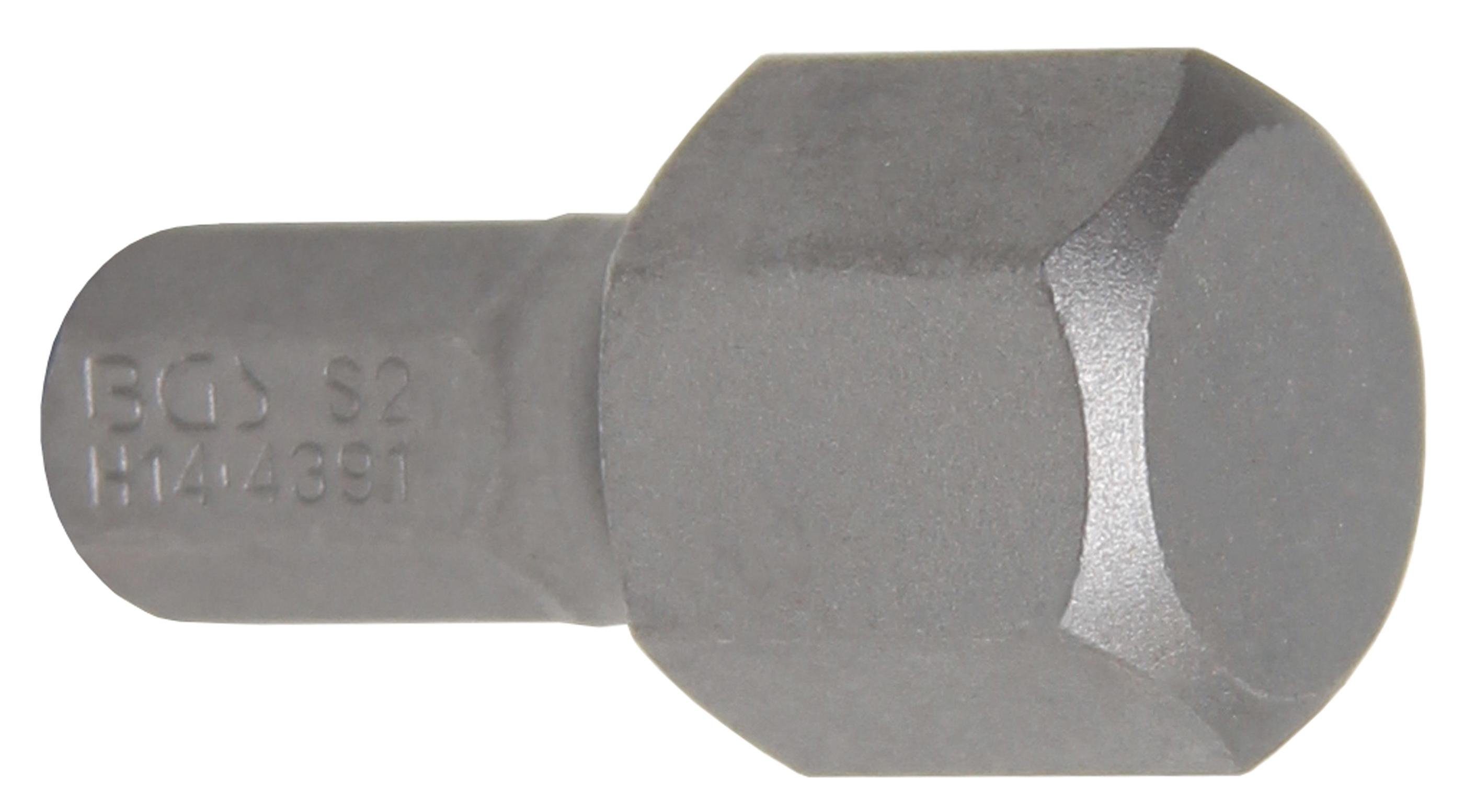 BGS technic Sechskant-Bit Bit, Antrieb Außensechskant 8 mm (5/16), Innensechskant 14 mm