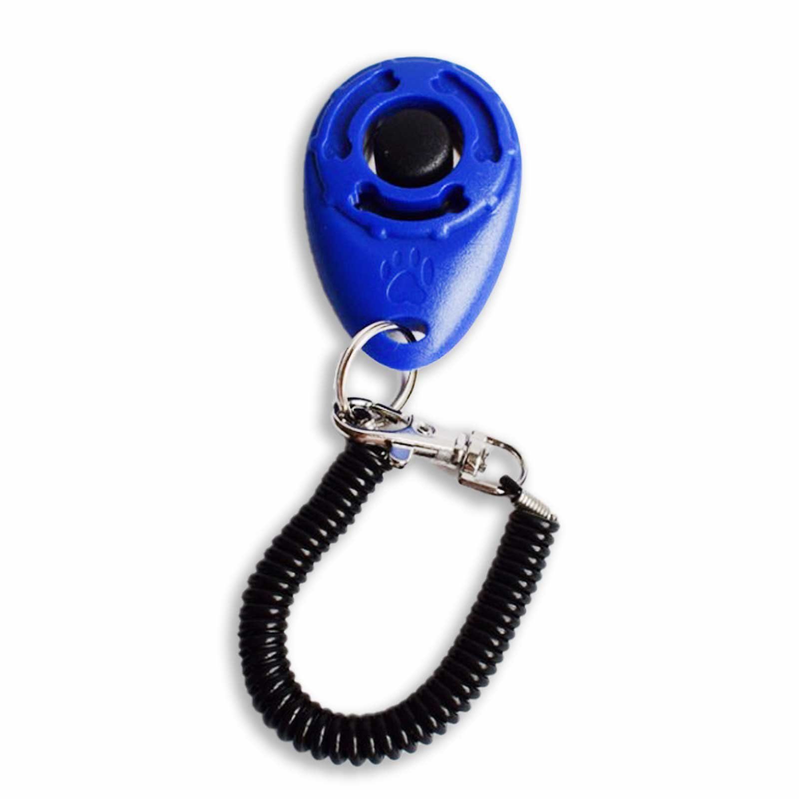 Monkimau Tier-Clicker Klicker Hund Katze Training für Hunde und Katzen Hundetraining, Kunststoff, Packung