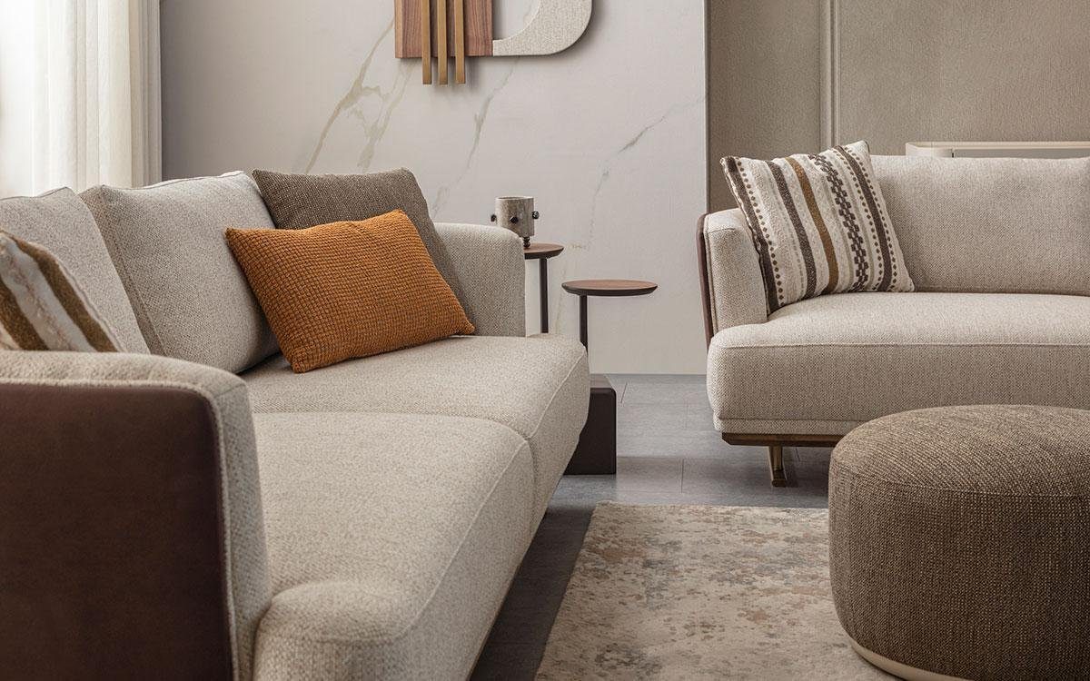 Relax Made Luxus, 3+3+1 JVmoebel Sessel Modern Sofagarnitur Stil Europe Sofa Sitzer In Modern 3tlg