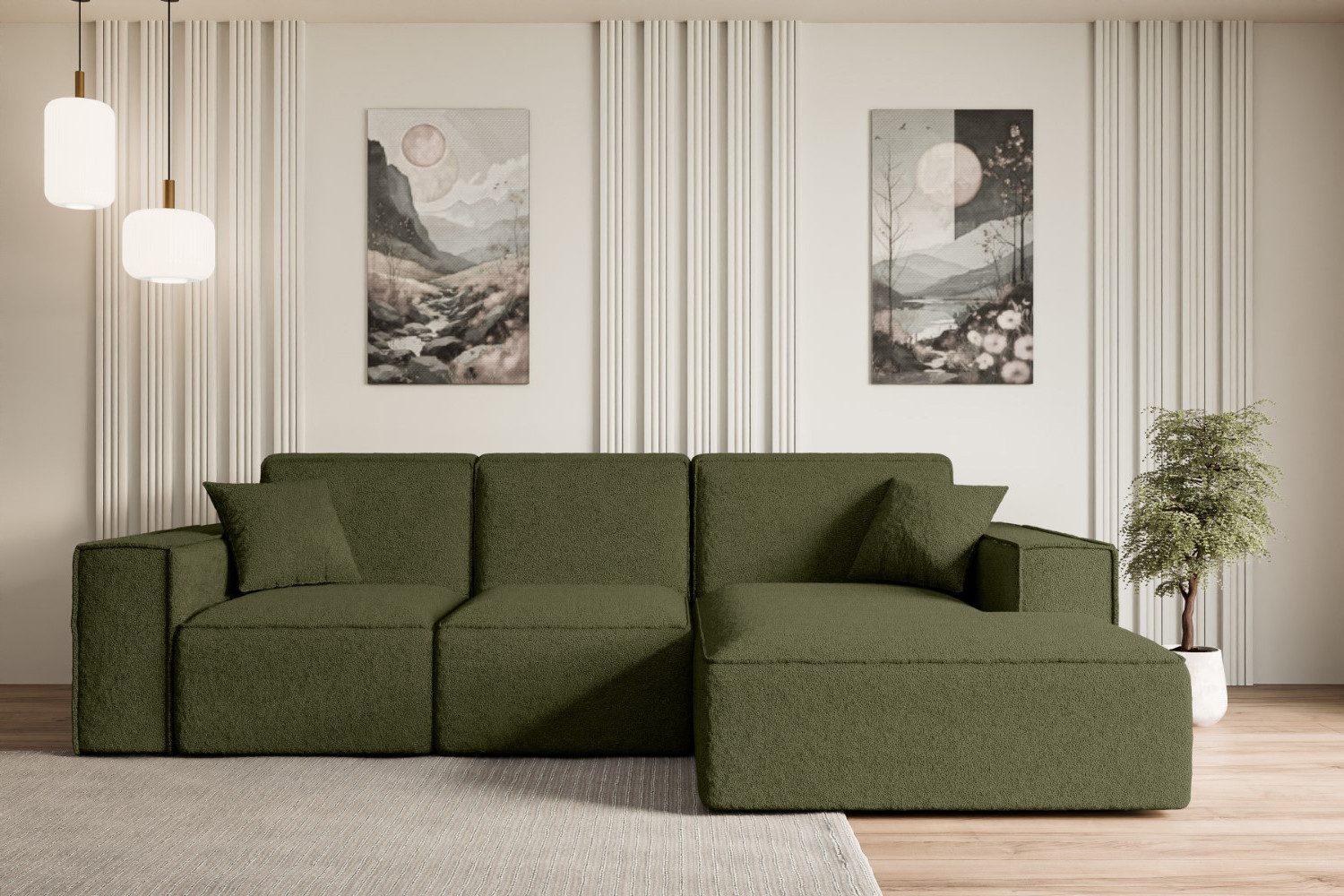 ALTDECOR Ecksofa SERRA-L, Sofa Praktische Bequeme günstig online kaufen