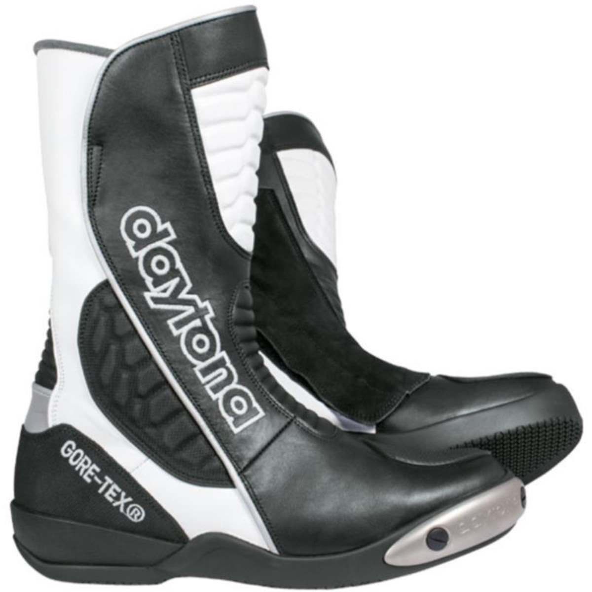 Daytona Strive GTX schwarz / weiß 45 Motorradstiefel