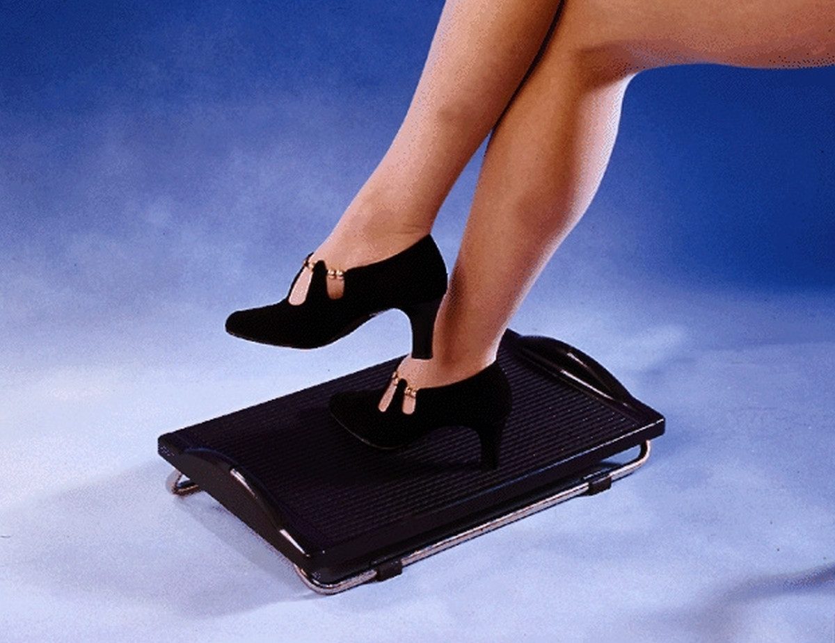 WEDO Fußstütze Fußstütze Swing schwarz