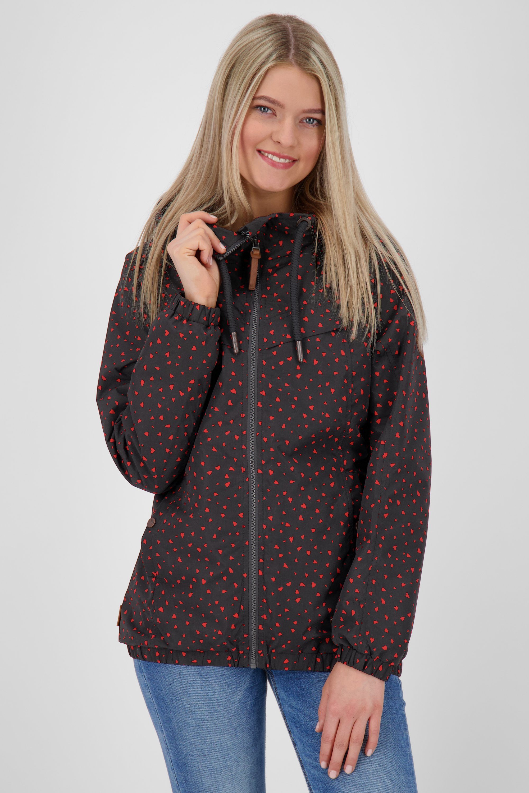 Alife & Kickin Sommerjacke Black MambaAK Jacket Damen leichte Jacke, Übergangsjacke moonless