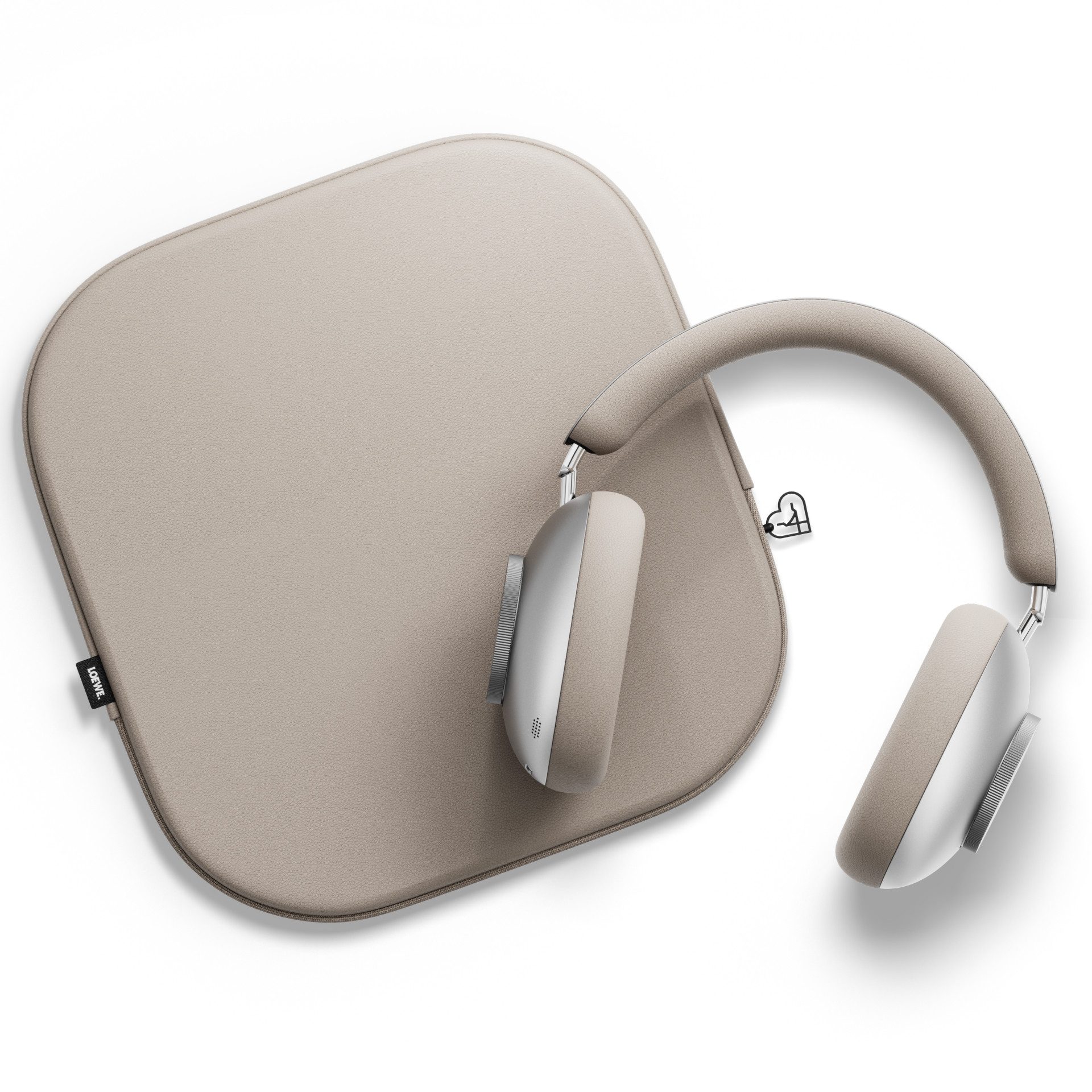 Loewe leo midnight blue Over-Ear-Kopfhörer (KI Assistent, Echtzeit Übersetzungen, Smart Notes, Optimiert für Dolby Atmos, 3D Audio, Personalisierter Sound, ANC)