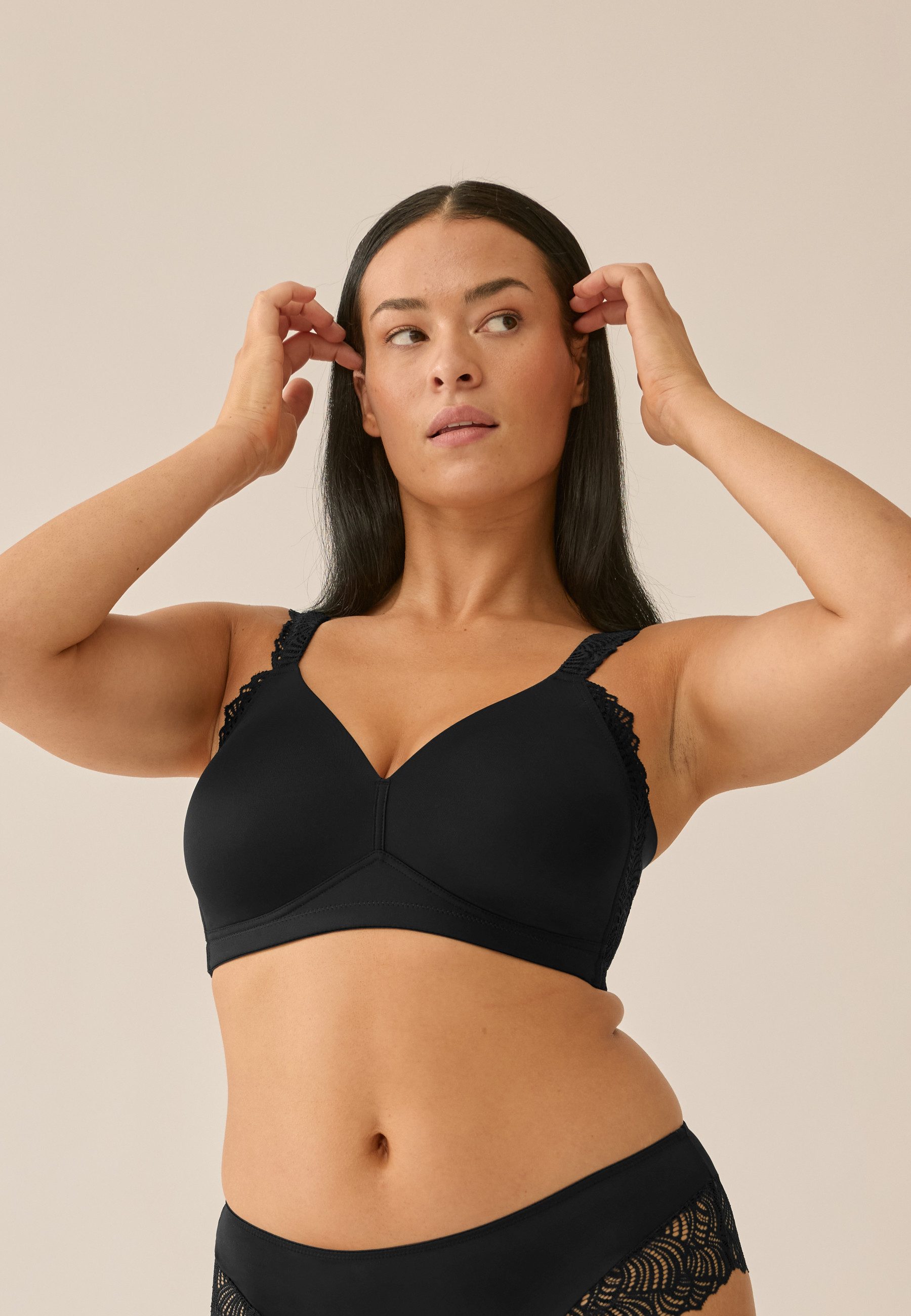 Naturana Bügelloser BH "The Friday" 1 Stk. tlg., vorgeformte Cups, breite T günstig online kaufen