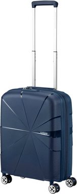 American Tourister® Hartschalen-Trolley Starvibe, navy, 55 cm, 4 Rollen, Handgepäck Reisekoffer TSA-Zahlenschloss Volumenerweiterung