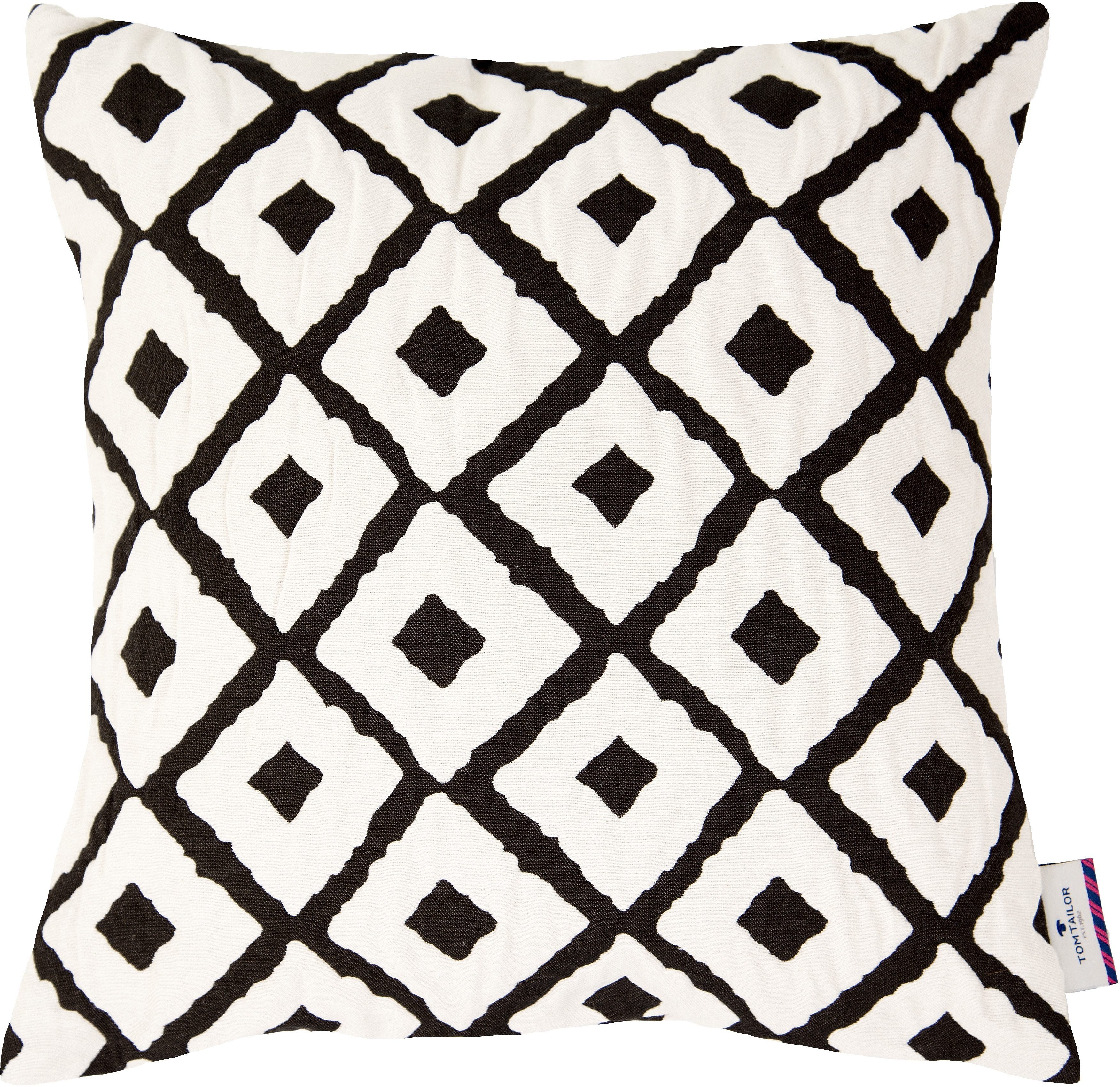 TOM TAILOR HOME Dekokissen Small Squares, Kissenhülle ohne Füllung, 1 Stück günstig online kaufen