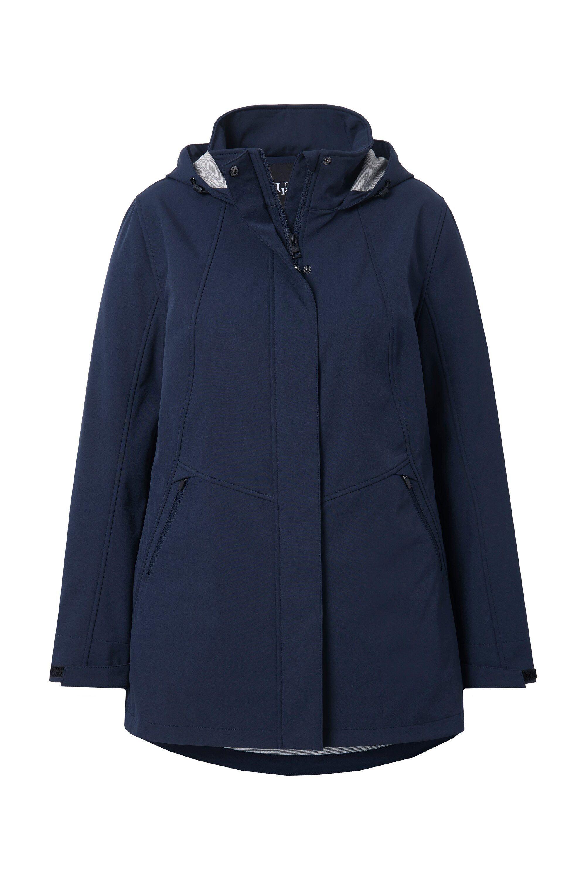 Ulla Popken Softshelljacke HYPRAR Softshell-Longjacke wasserdicht günstig online kaufen