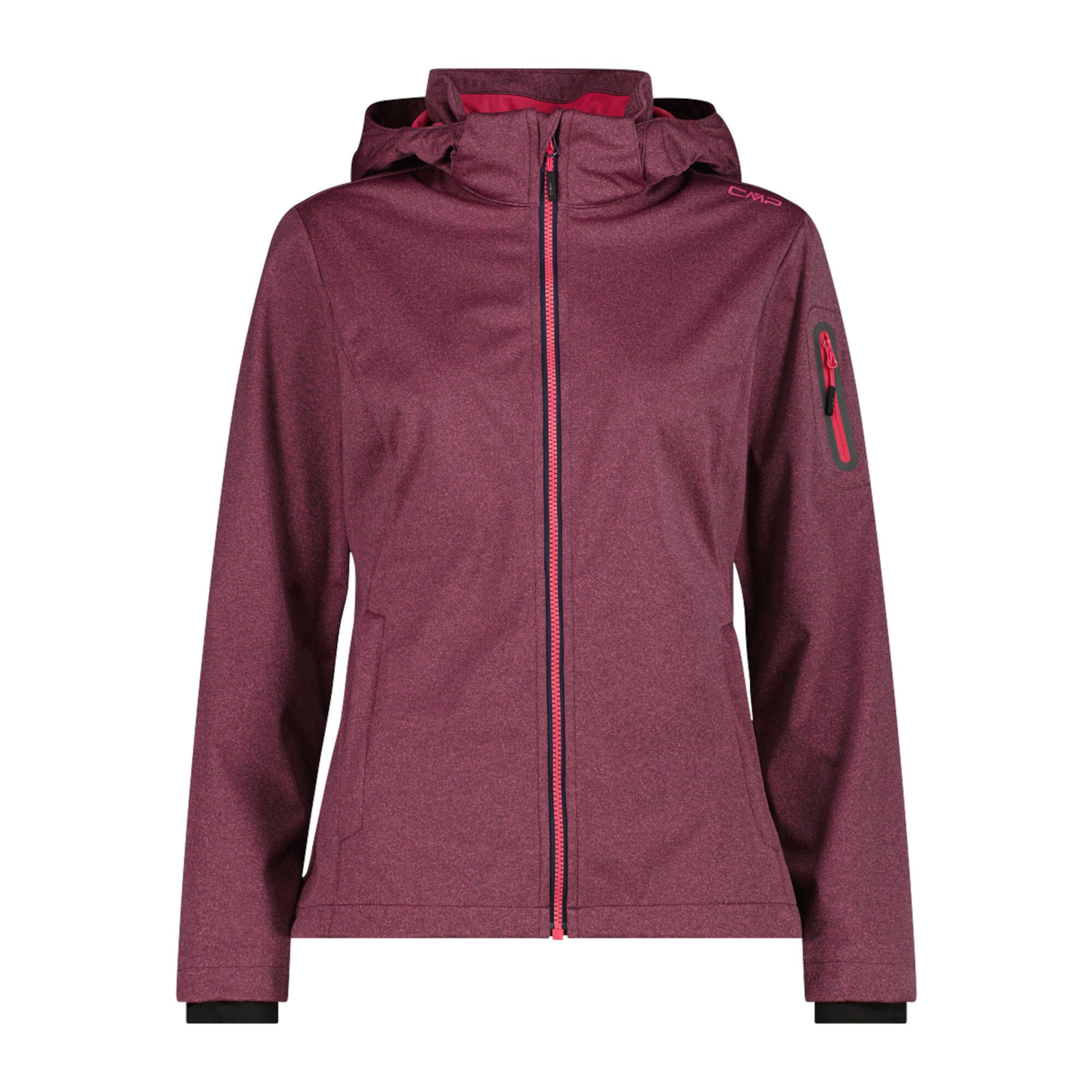CMP Softshelljacke CMP Damen Softshelljacke Woman Jacket Zip Hood 39A5016M