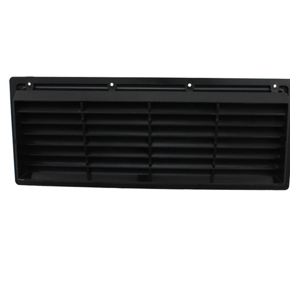 MPK Lüftungsgitter Kühlschrank Wohnwagen Wohnmobil Caravan Kunststoff 374 x148 mm schwarz