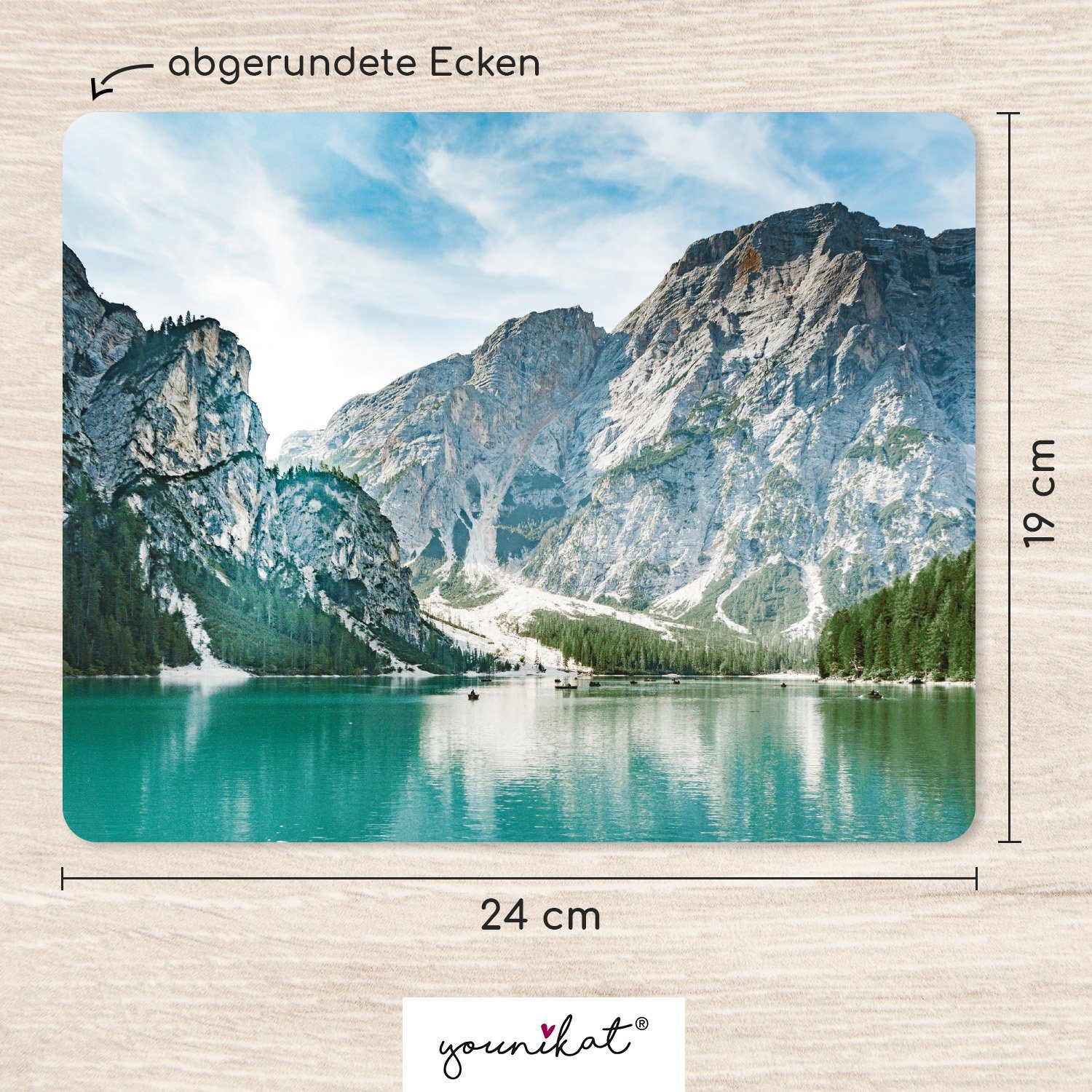 younikat Mauspad Mauspads mit Urlaubsmotiven