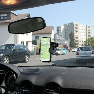 WEDO Universal Handy Smartphone Auto Scheiben Saugnapf Halter FIX-IT Handy-Halterung