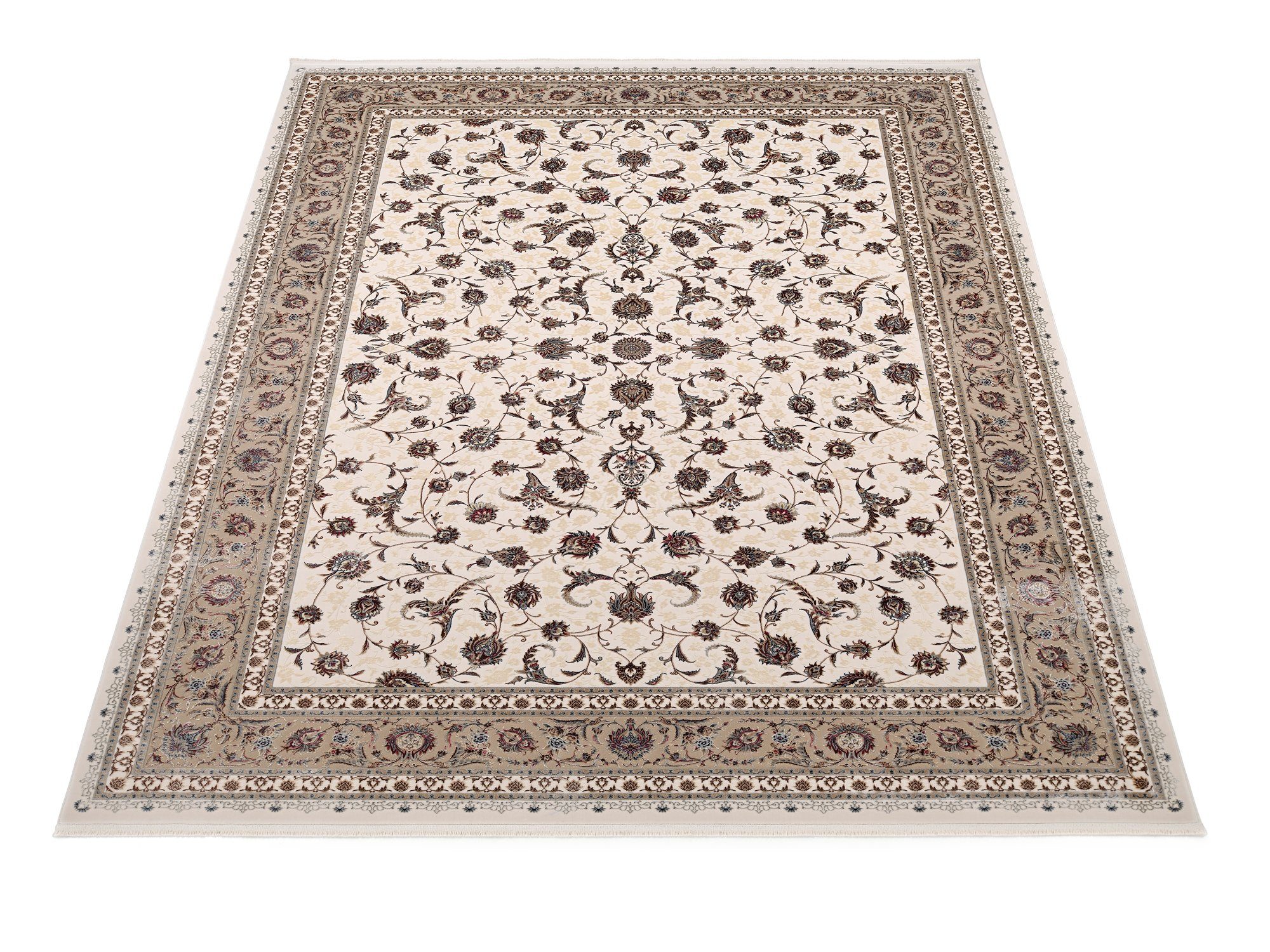 OCI DIE TEPPICHMARKE Teppich MYSTIC HERITAGE, rechteckig, Höhe: 7 mm, florale Muster in 3D-Optik, maschinell gewebt, Viskose