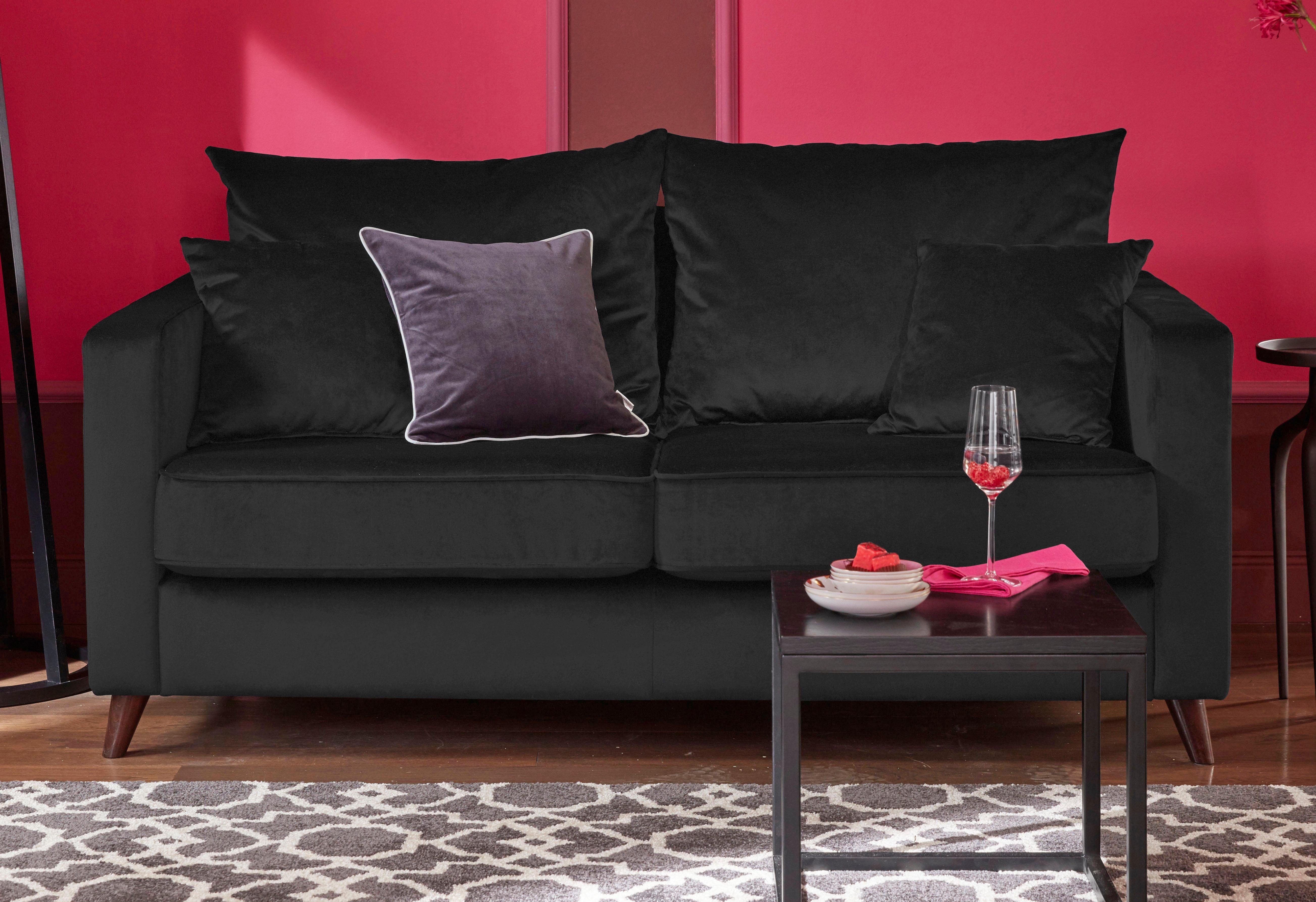 Home affaire 2-Sitzer Renesse, lose Kissen, Keder an Sitzkissen