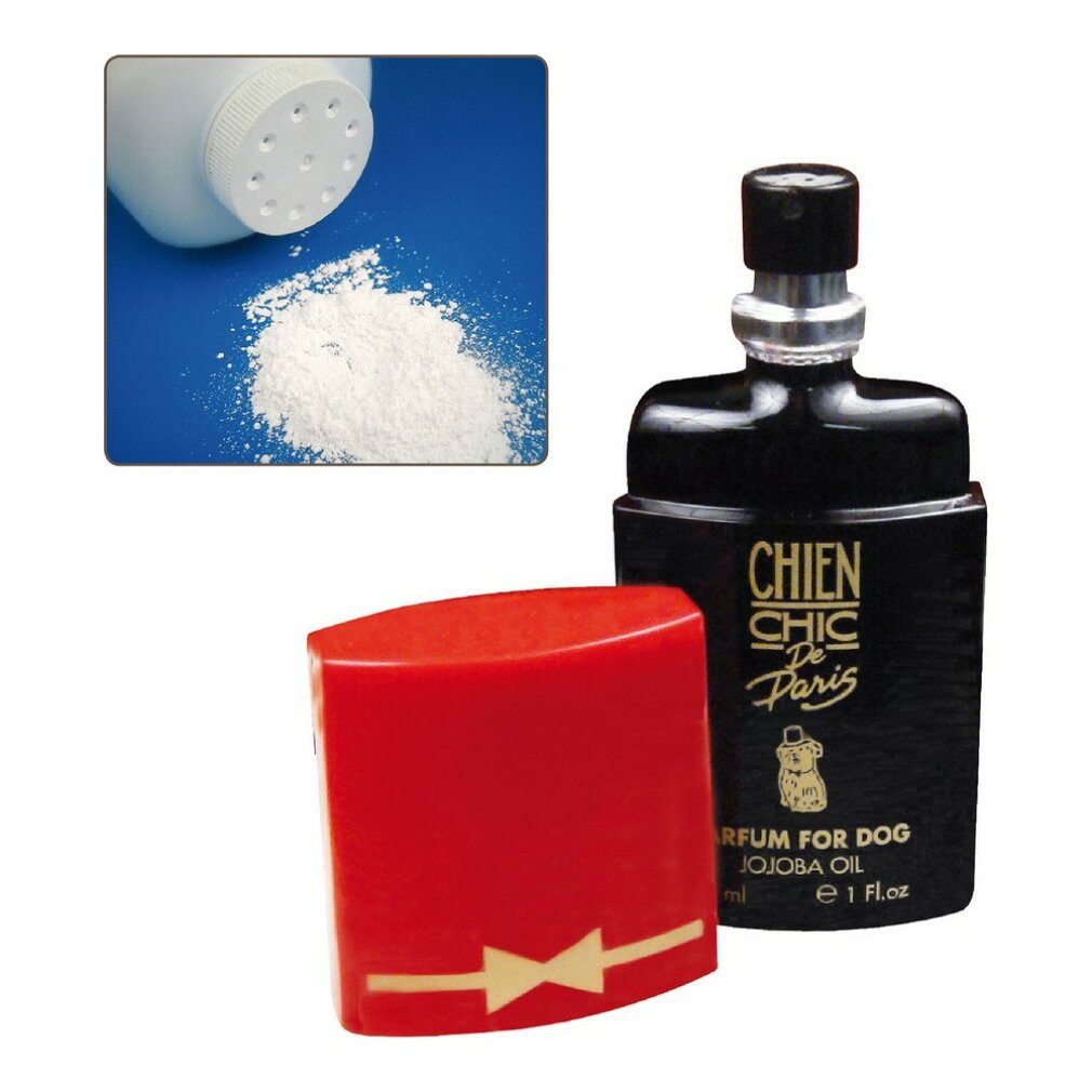 Chien Chic Eau de Parfum Parfüm für Haustiere Hund Talkum-Puder (30ml)