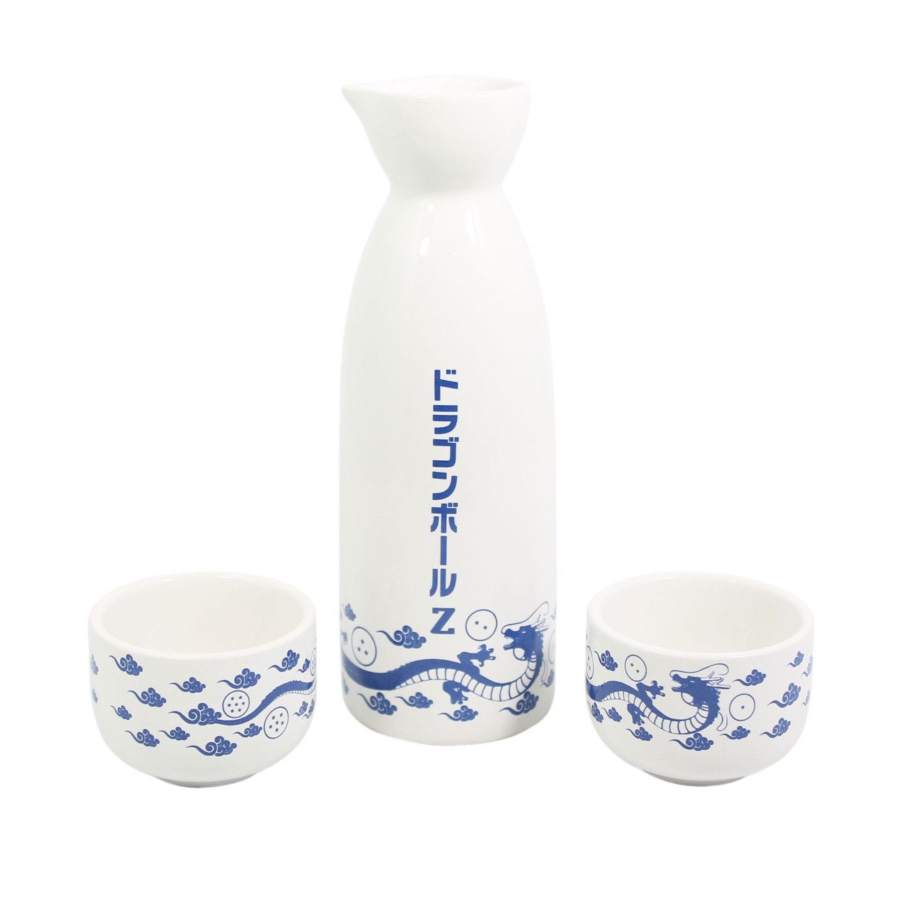 Just Funky Suppenschüssel Dragon Ball Z Keramik Sake Set Blue Shenron