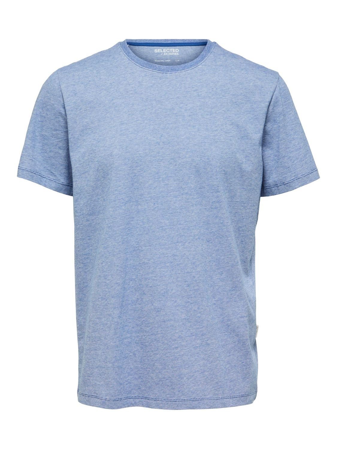 SELECTED HOMME T-Shirt SLHASPEN MINI STRIPE (1-tlg) aus Baumwolle. € 23,74