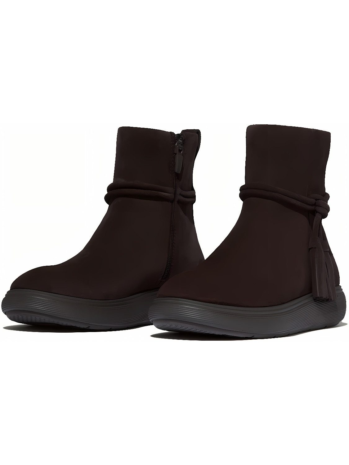 Fitflop IQ-Comff Tassel Suede Short Boots Stiefel