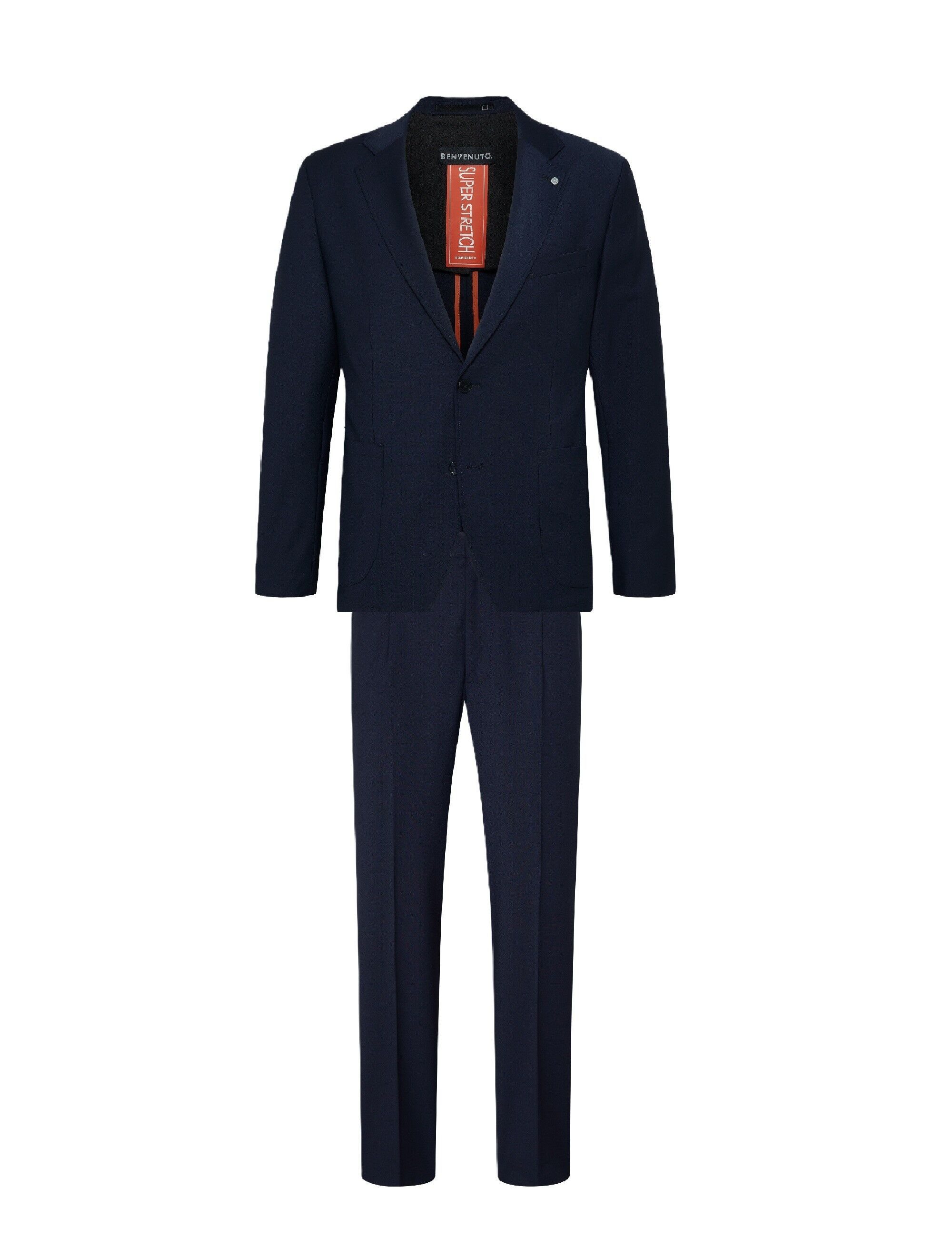 BENVENUTO. Anzug in Modern Fit Super Stretch