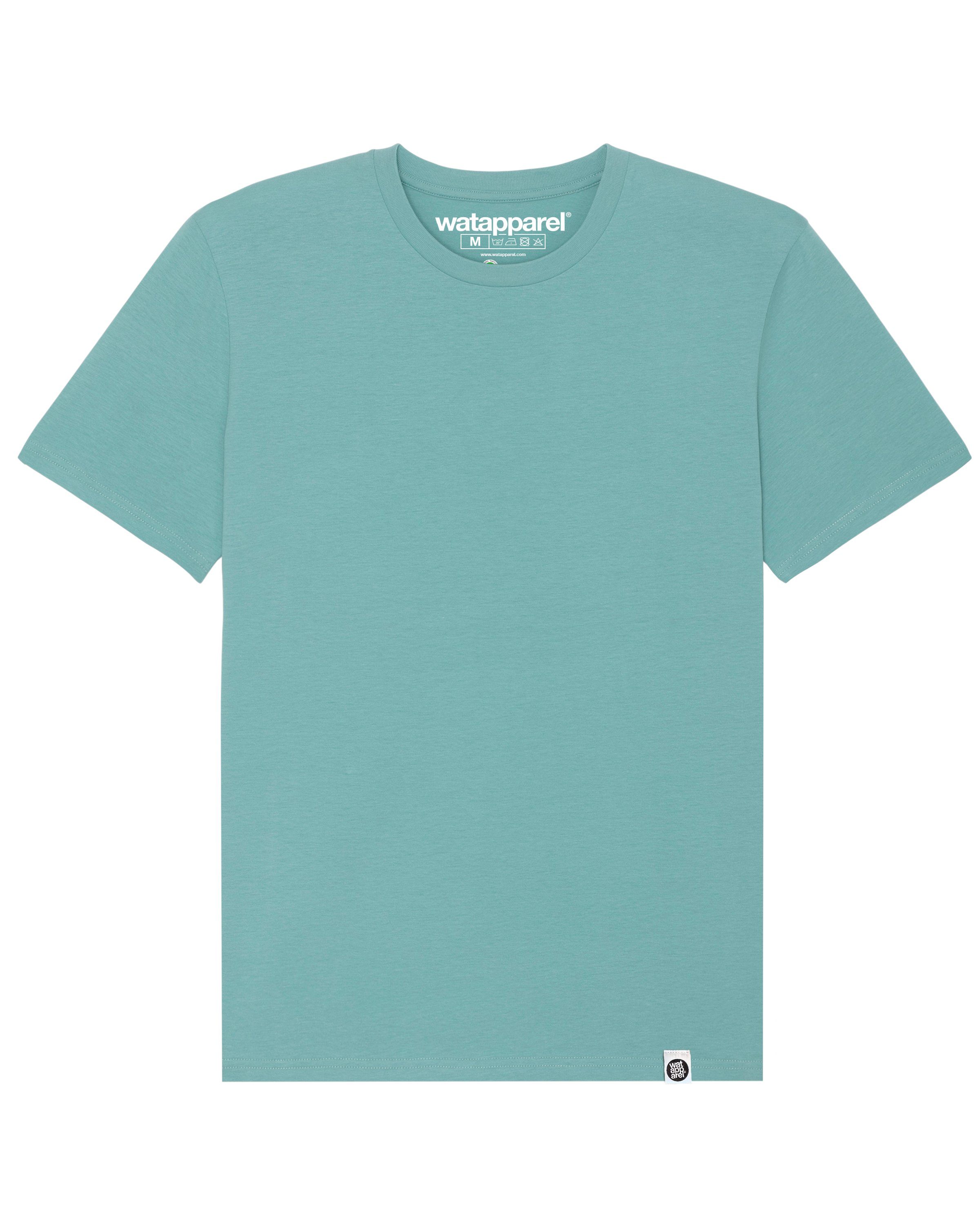 Teal Bio wat? Basic Tee Monstera (1-tlg) Apparel Print-Shirt