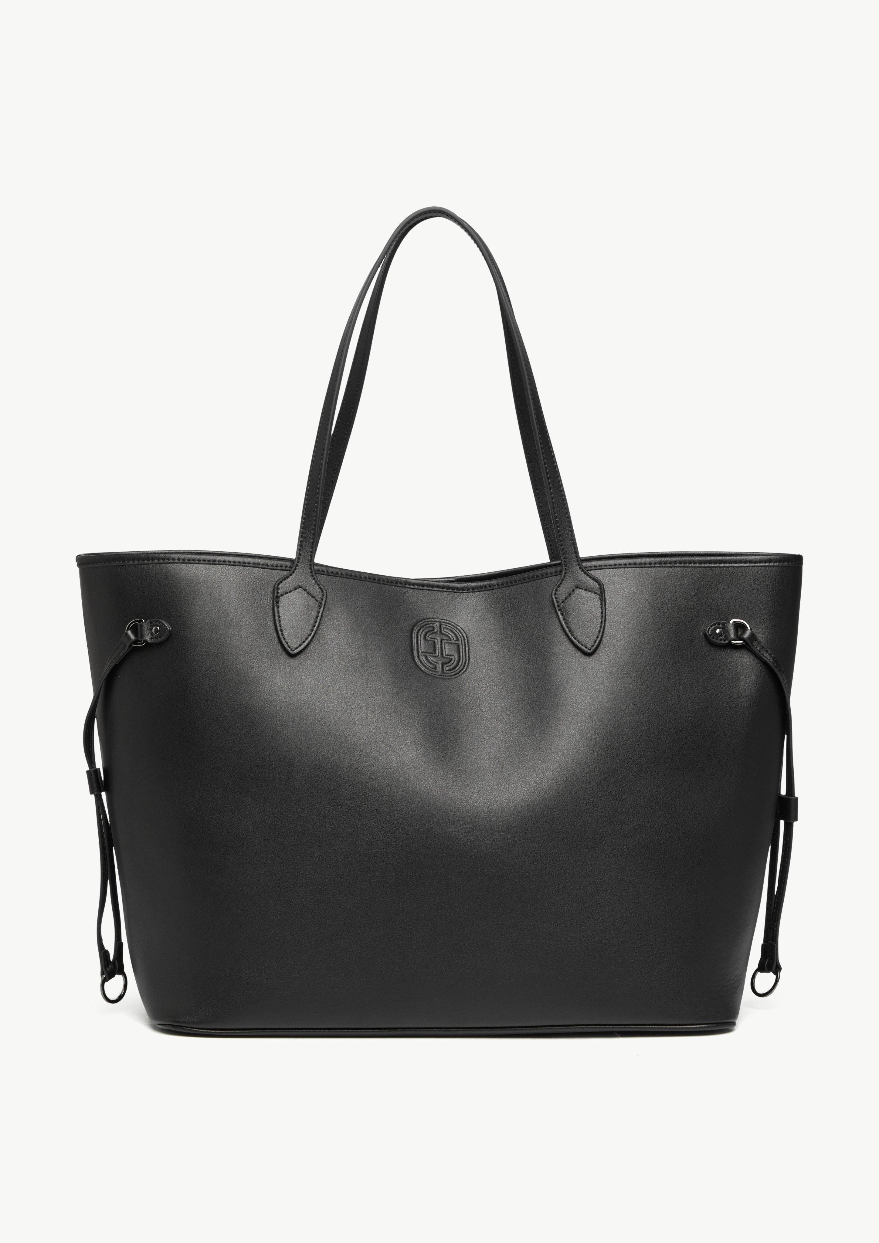 Comma Tragetasche Shopper aus Rindsleder mit günstig online kaufen