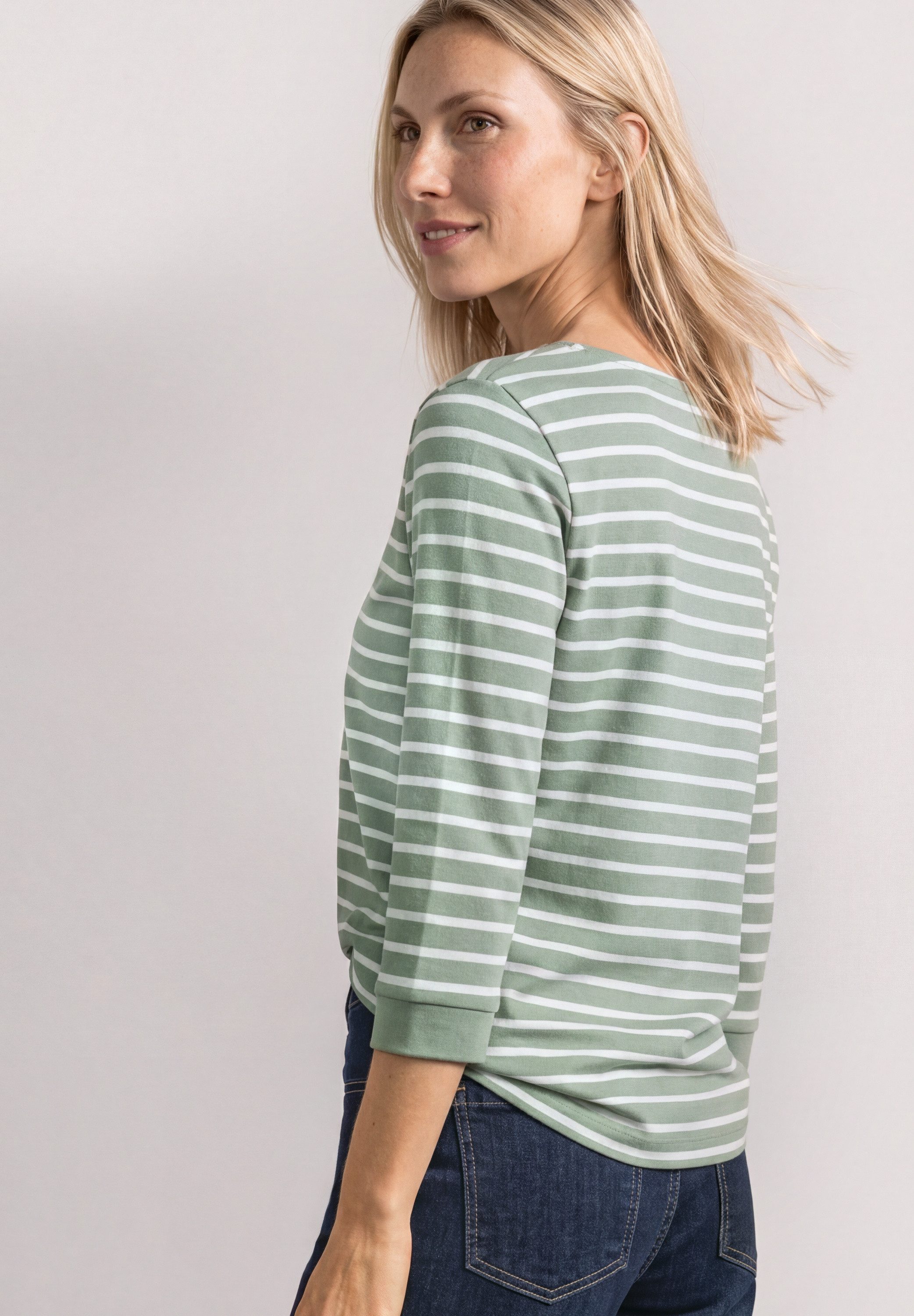 STREET ONE 3/4-Arm-Shirt mit 3/4 Ärmeln