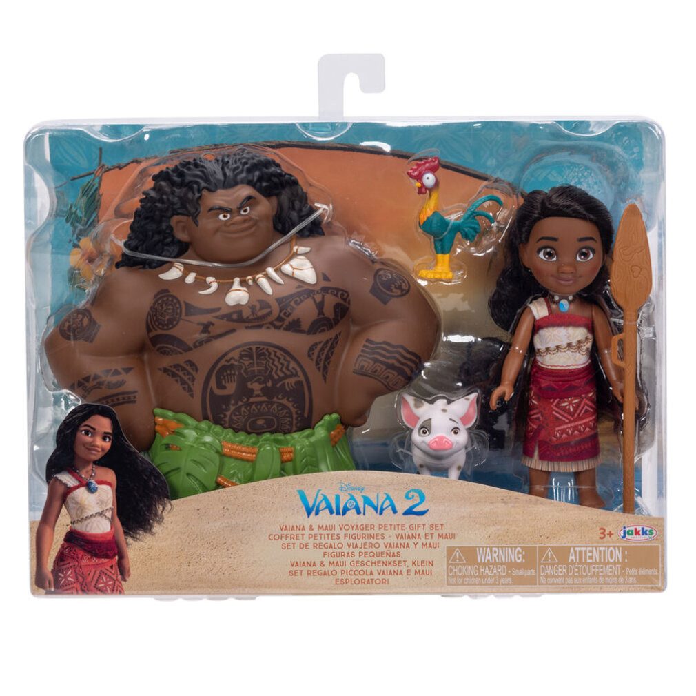 Jakks Pacific Babypuppe Disney Vaiana Moana 2 Vaiana & Maui Blister Puppe 15cm