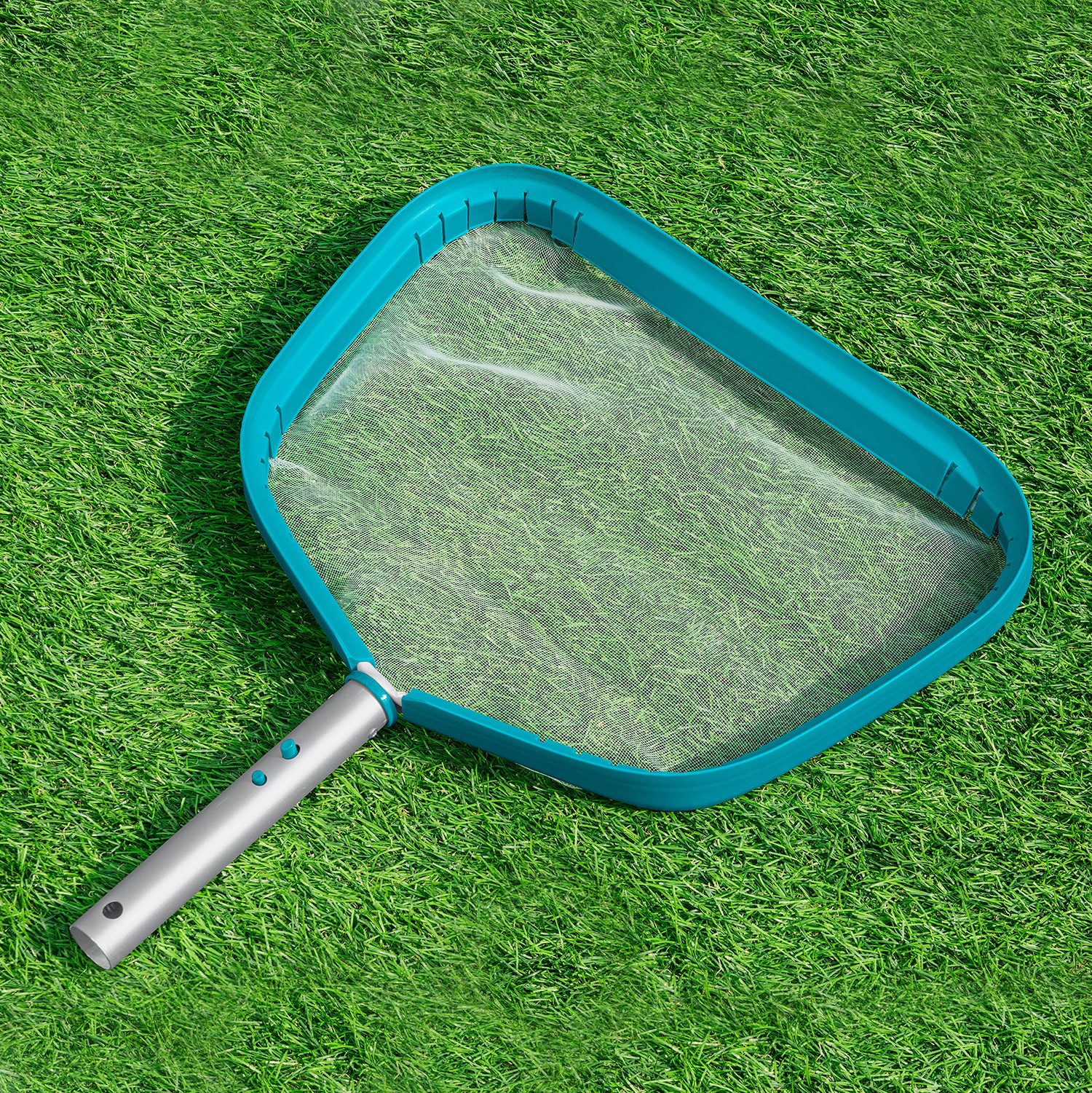 Bestway Kescher AquaScoop™ Deluxe (Packung, 1-St., für Teleskopstangen (30 mm), 40 x 53 x 4,8 cm