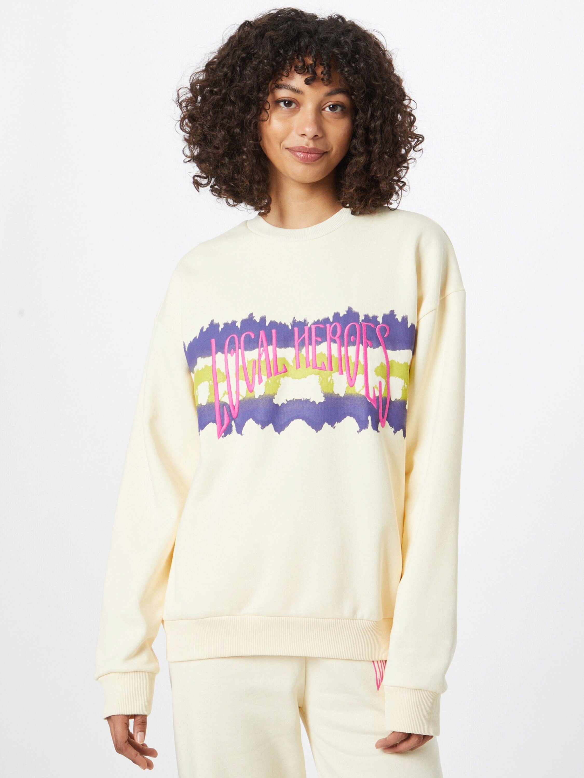 Damen Pullover LOCAL HEROES Sweatshirt (1-tlg)