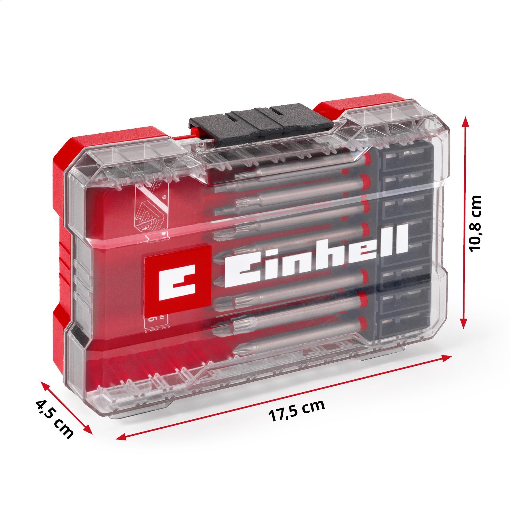 Einhell Bit-Set, M-CASE und für Akkuschrauber 16-tlg. 90-mm-Bits Bohrmaschinen, Bit-Set