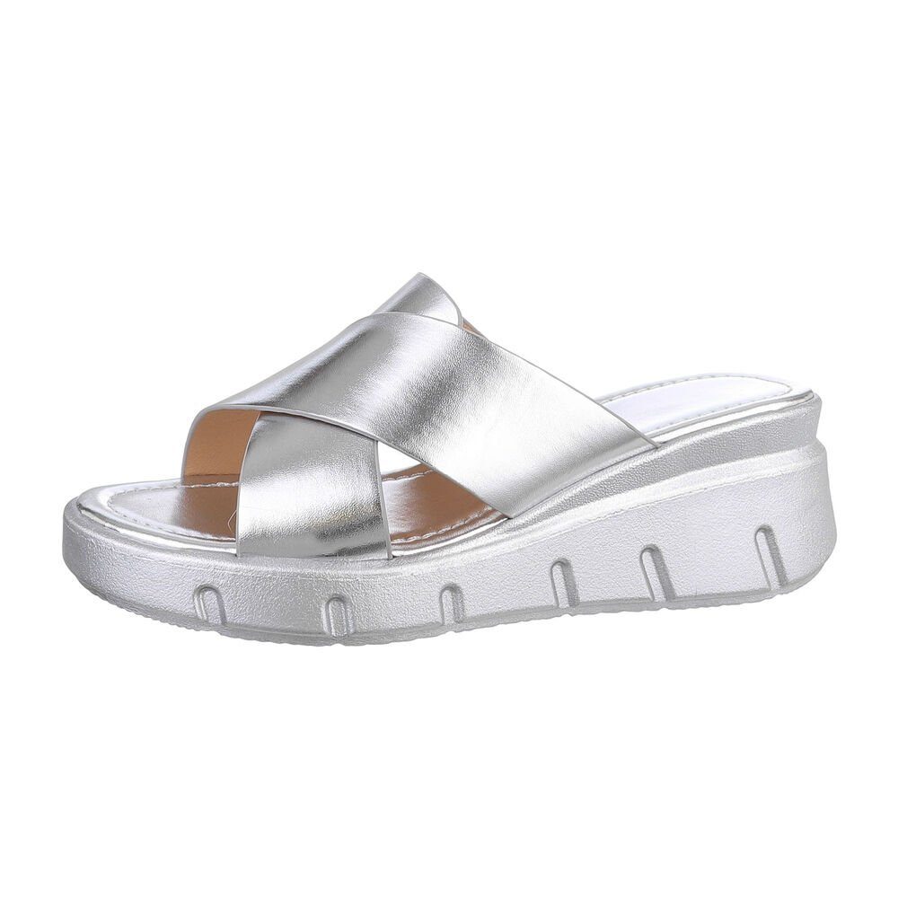 Ital-Design Damen Mules Freizeit Plateausandaletten (85698045) günstig online kaufen