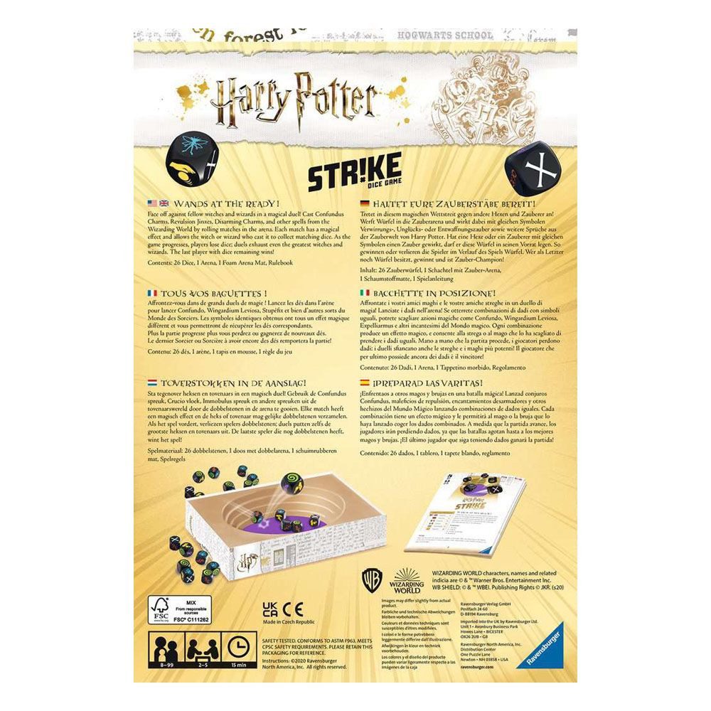 Ravensburger Spiel Harry Potter Würfelspiel Strike