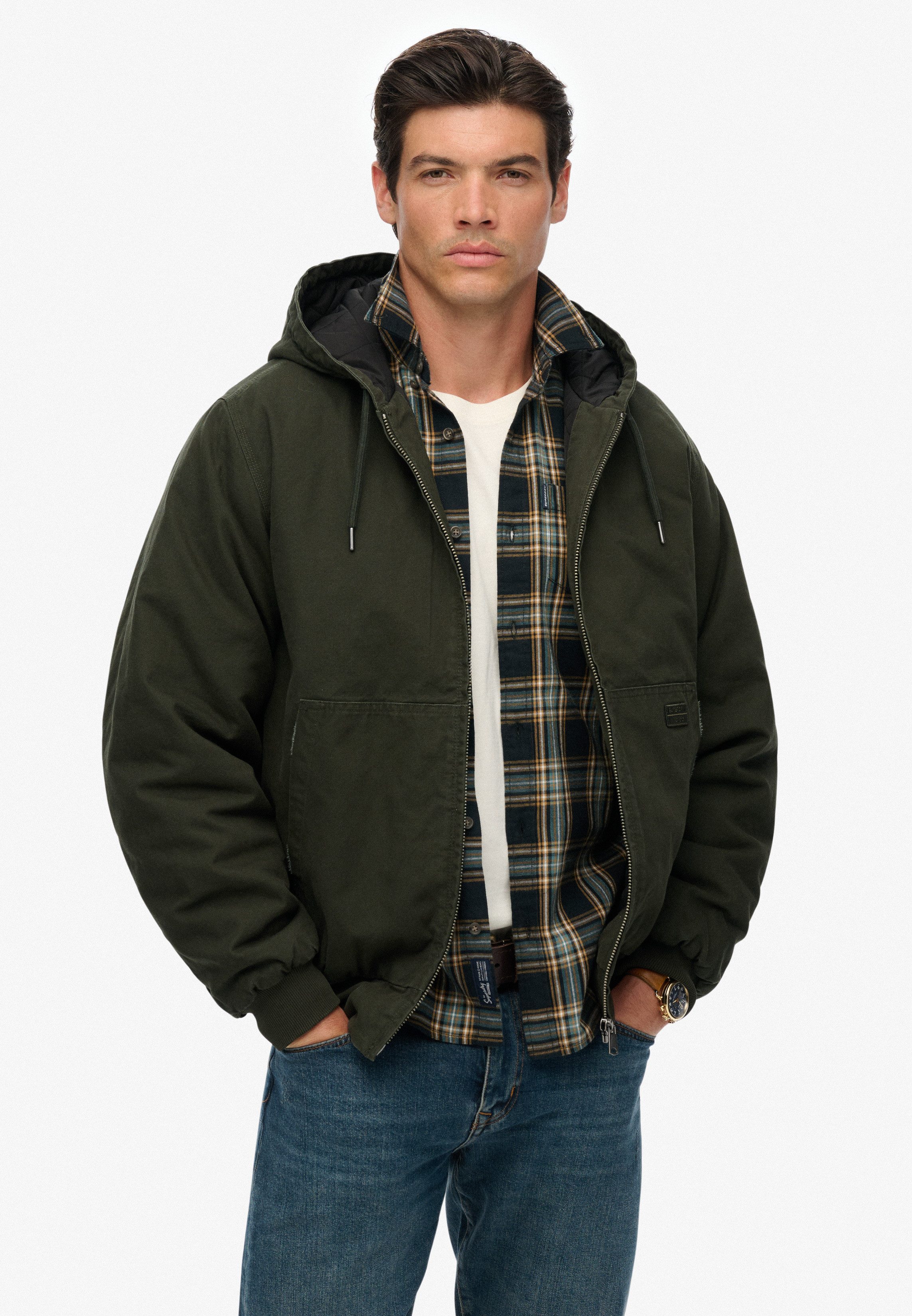Superdry Parka CANVAS SURPLUS HOODED JKT günstig online kaufen