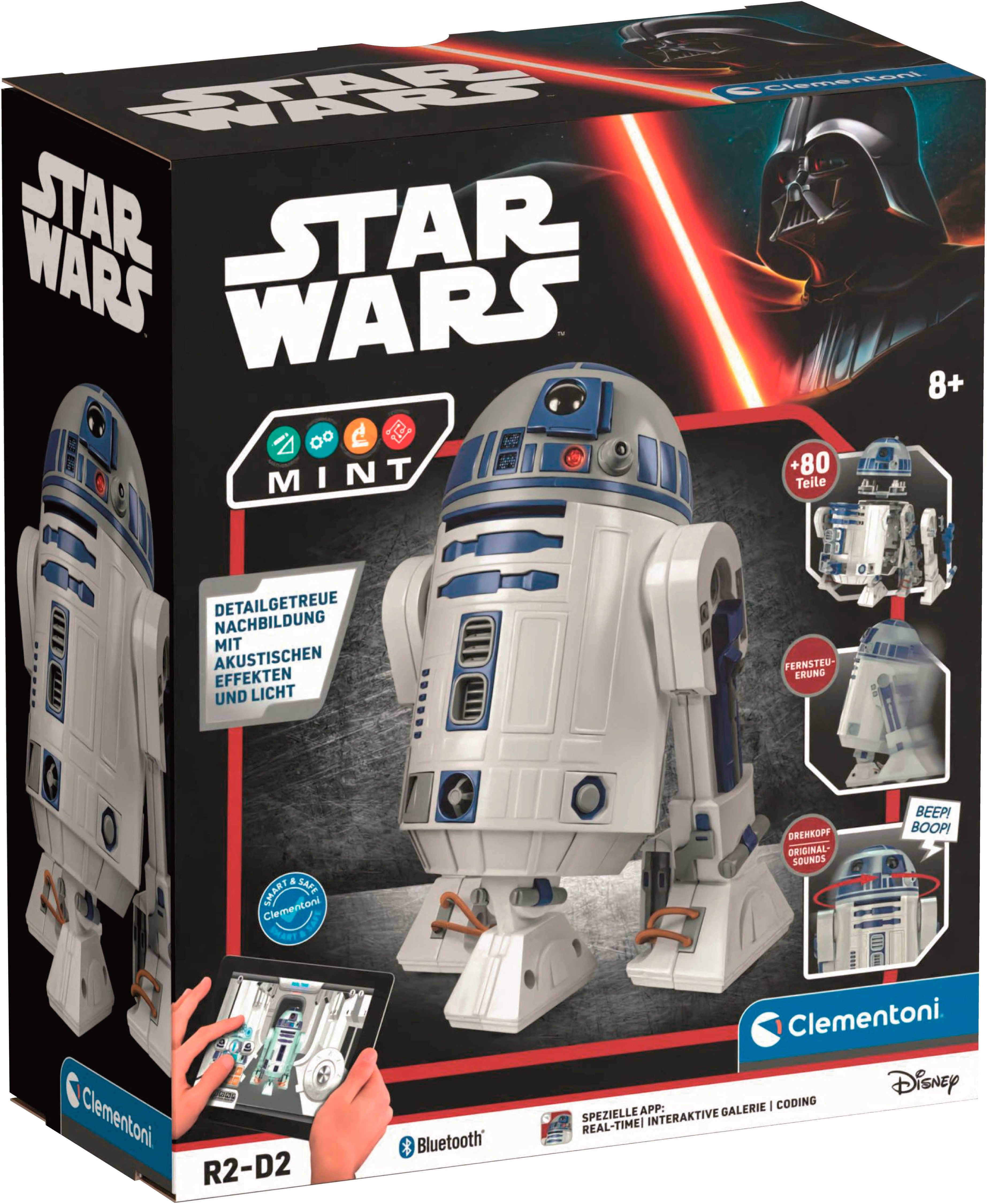 Clementoni® Роботы Star Wars - R2-D2, mit Licht und Soundeffekt