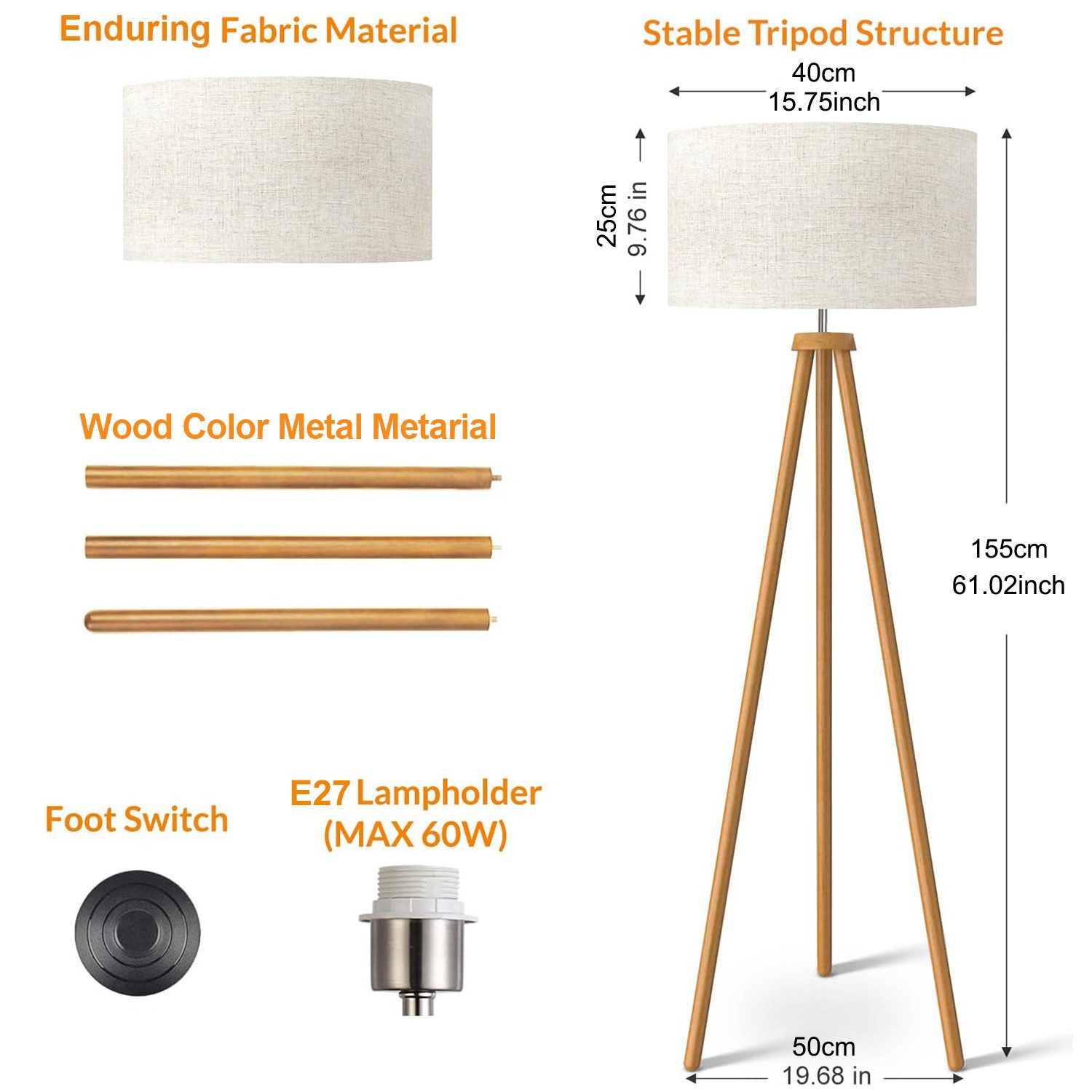 Jibenhome LED Stehlampe LED Stehlampe Stehleuchte günstig online kaufen