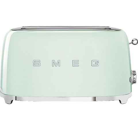 Smeg Toaster TSF02PGEU, 2 lange Schlitze, für 2 Scheiben, 1500 W