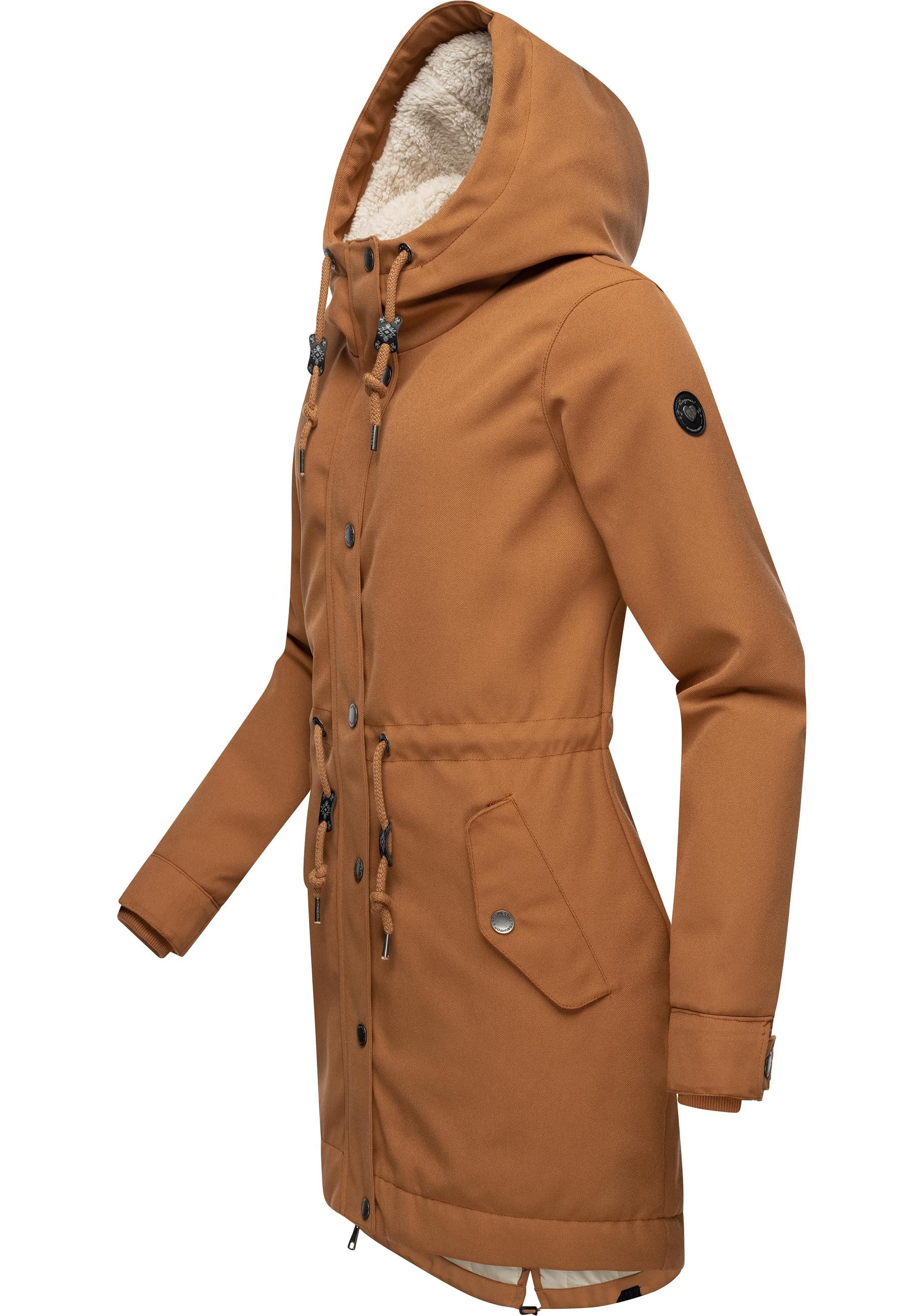 Ragwear Kurzmantel Canny Canvas Wasserdichter Damen günstig online kaufen