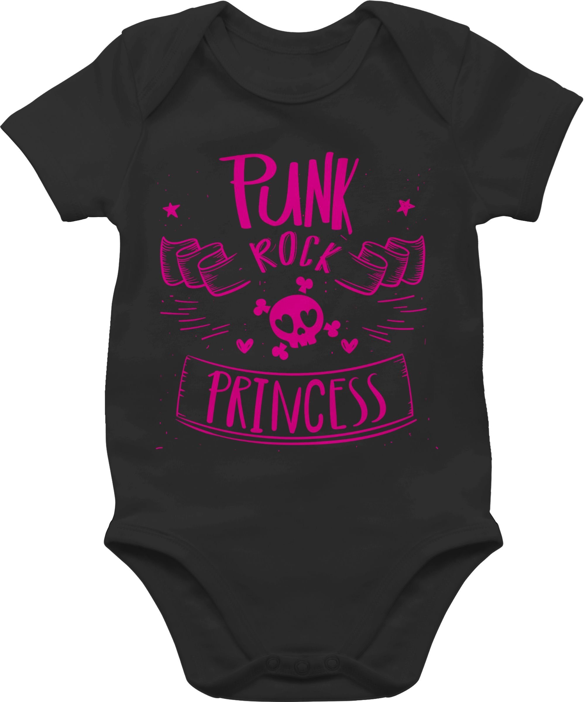 Shirtracer Shirtbody Punk Rock Princess Sprüche Baby