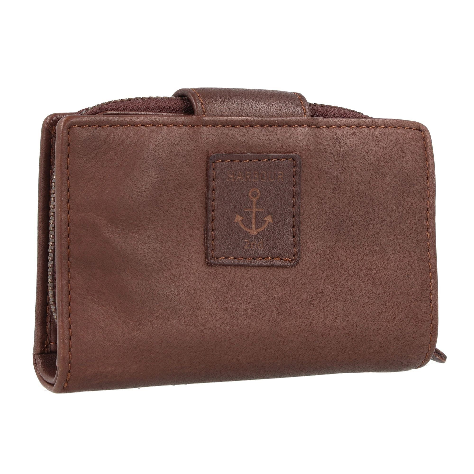 Leder Geldbörse Love, brown Anchor chocolate 2nd HARBOUR