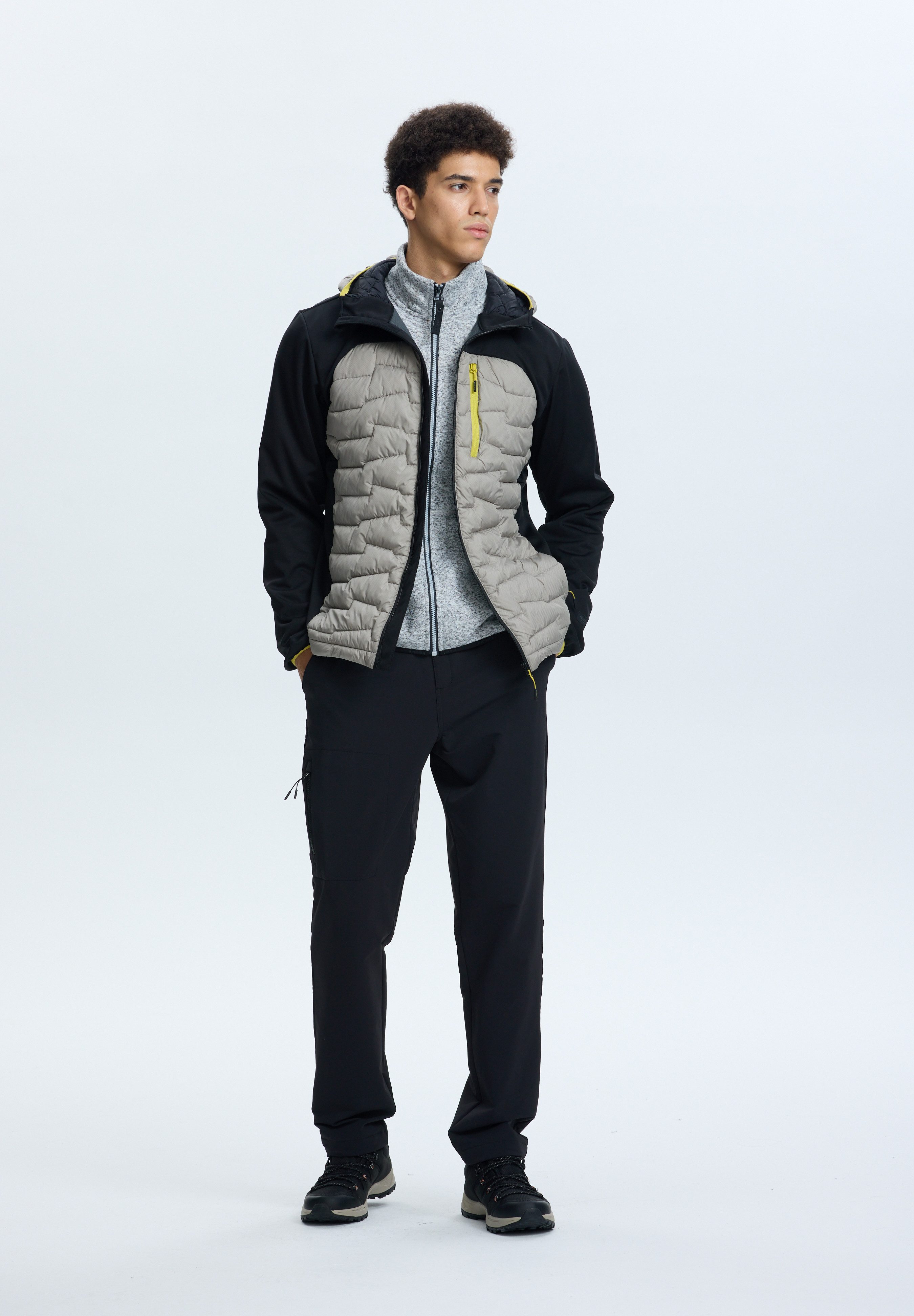 Icepeak Funktionsjacke BYHALIA (1-St) für vielseitige Outdoor-Aktivitäten, wasserabweisend, atmungsaktiv