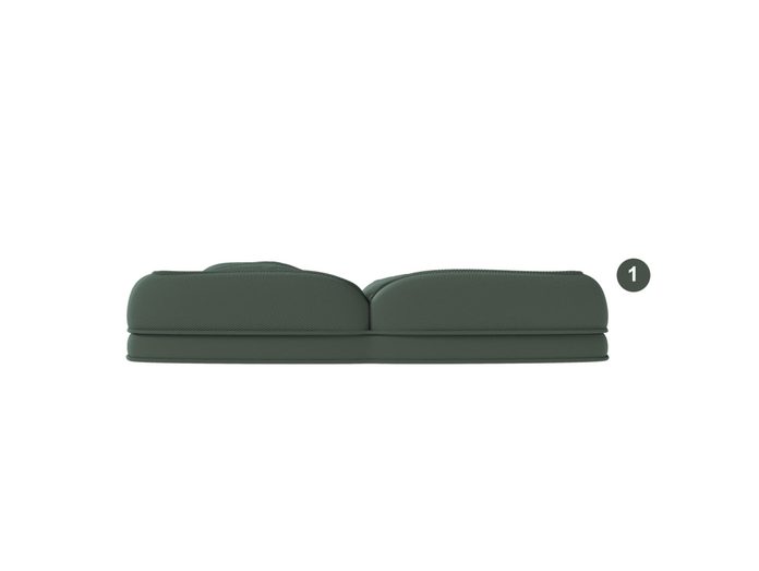 BBWL Schlafsofa 5-fach verstellbar 90–180° Multifunktions-Liege mit Kissen, Klappbares ergonomisch für Wohnzimmer Schlafzimmer Haustier geeignet – Bild 3 von 5