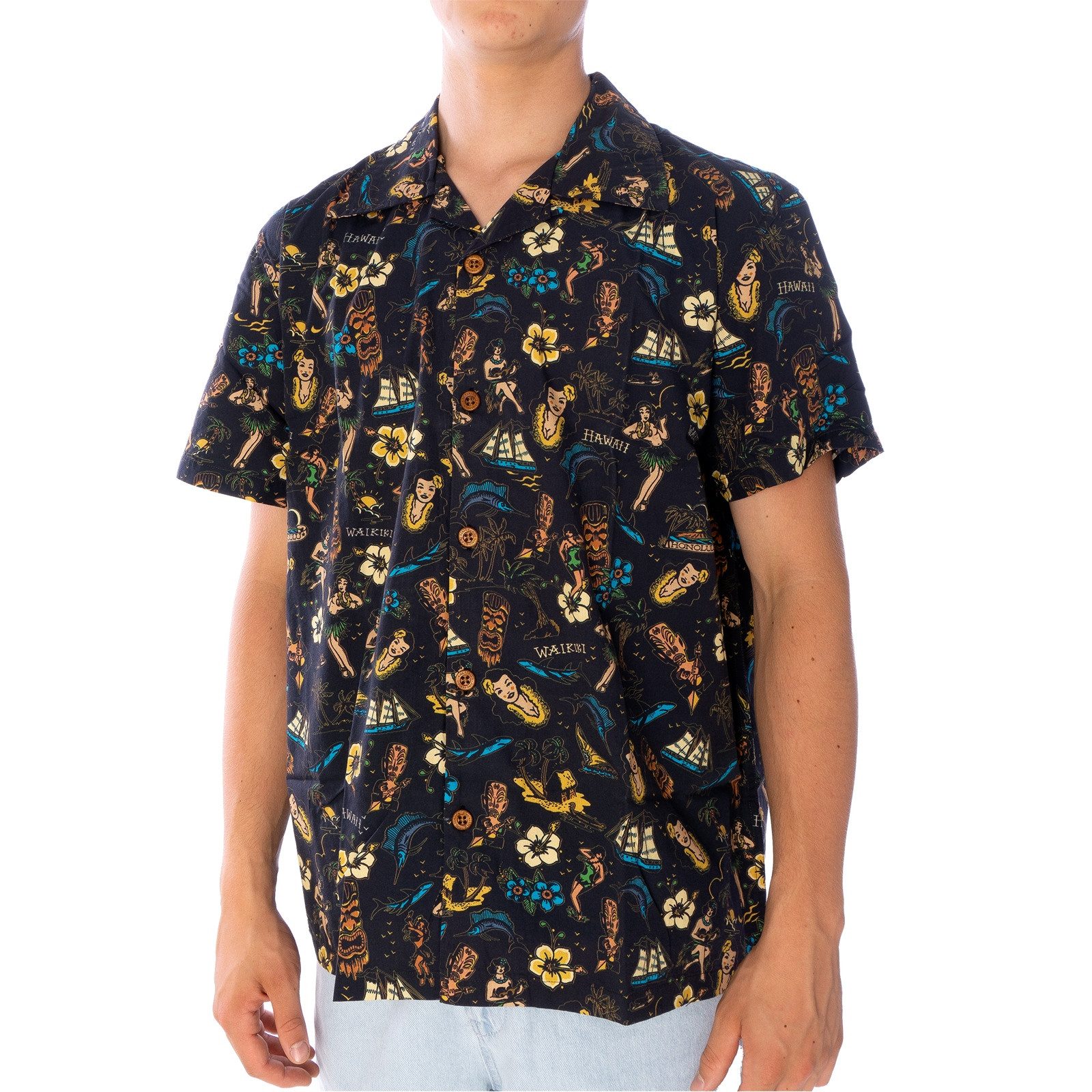 King Kerosin Kurzarmhemd Hemd King Kerosin günstig online kaufen