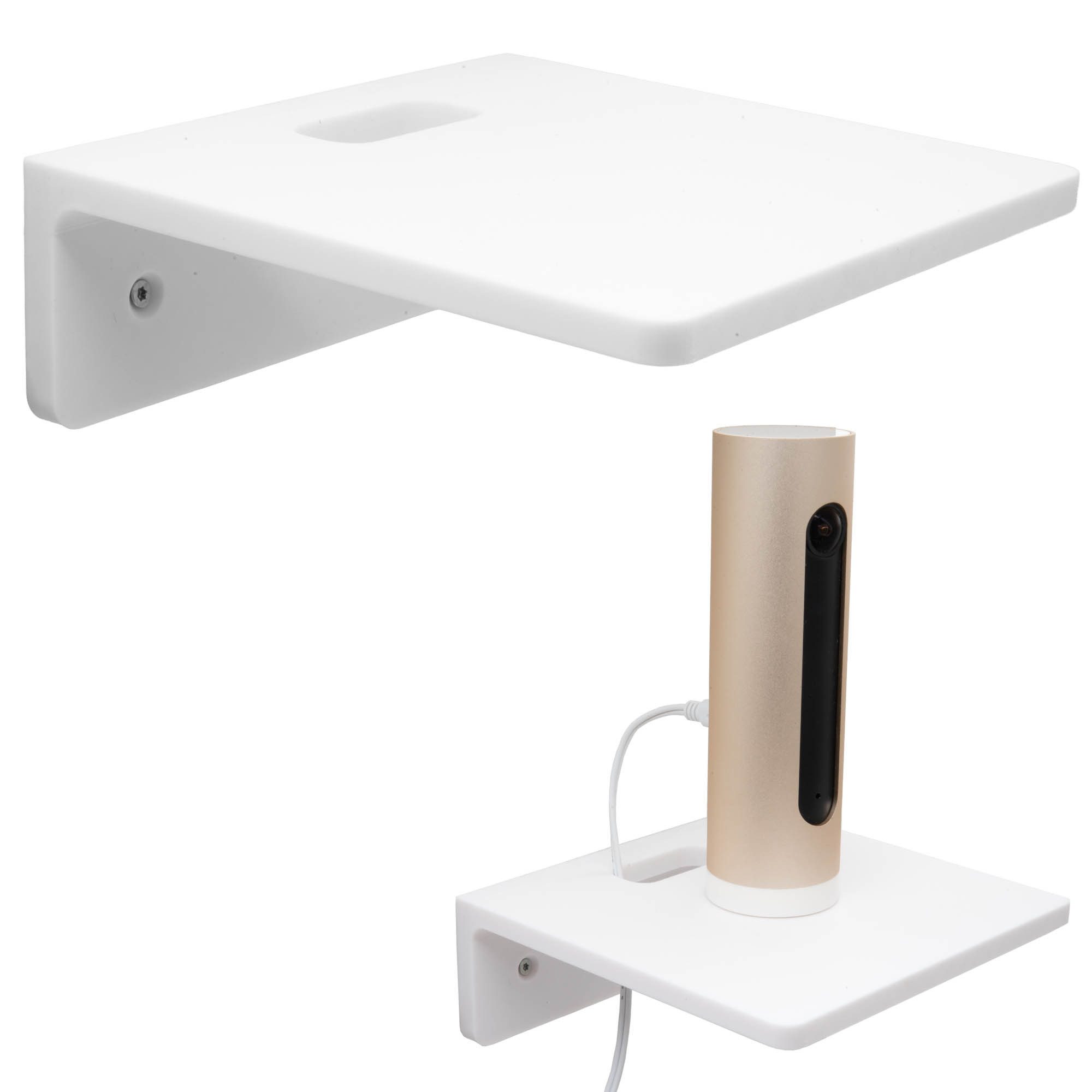TSB Werk Wandregal Wandregal Wandhalterung Bücherregal Hängeregal für, Kamera, Box, Lautsprecher, Lampe