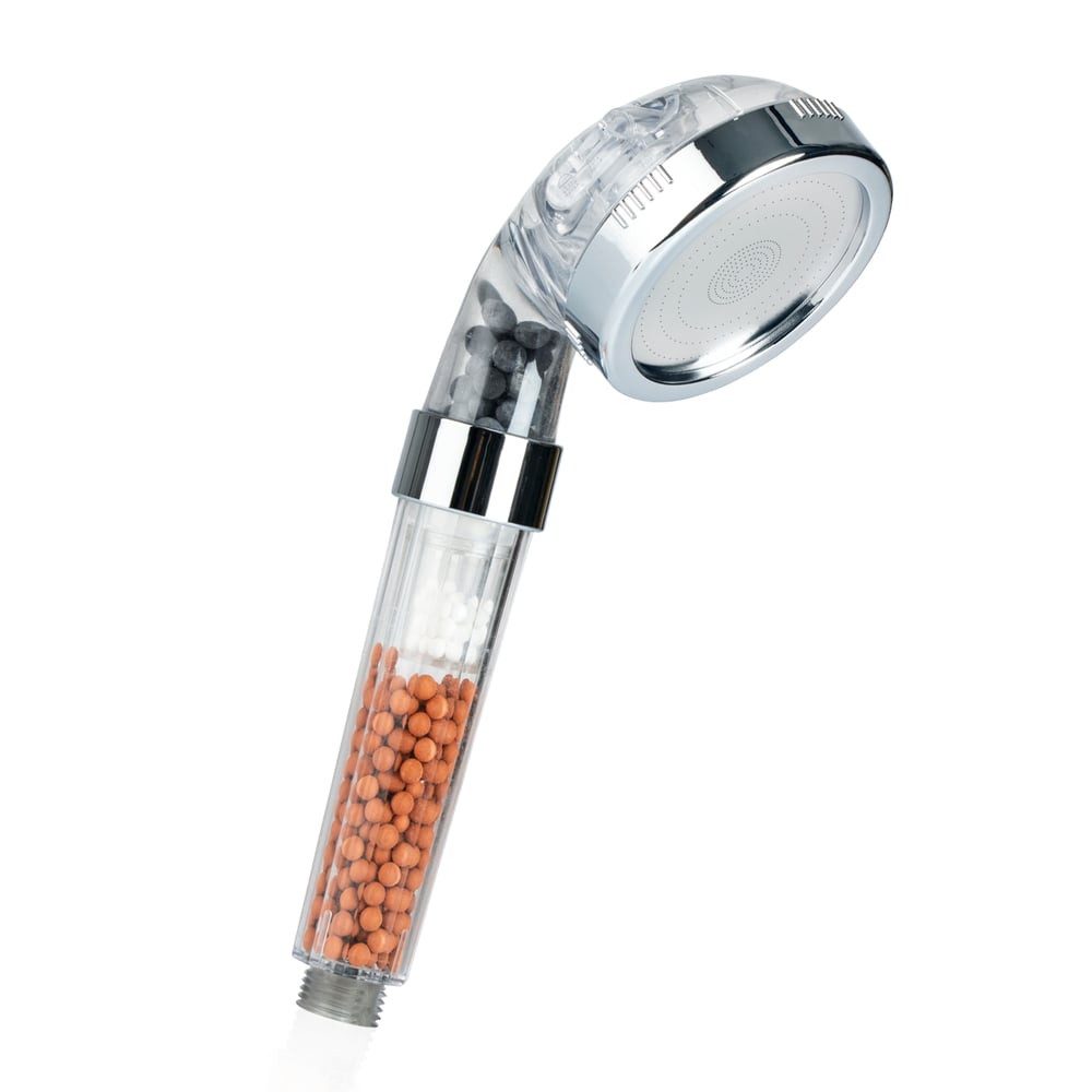EASYmaxx Handbrause Wellnesskopf inkl. Mineralperlen, Regenschauer