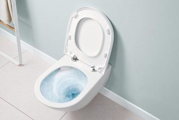 Villeroy & Boch WC-Komplettset V&B Wand-Tiefspül-WC SUBWAY 3.0 spülrand